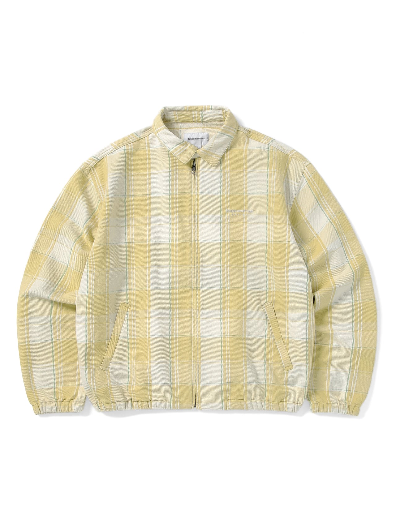 thisisneverthat - Big Plaid Flannel Jacket (Yellow) product image 1 | TRAB K-Fashion Australia