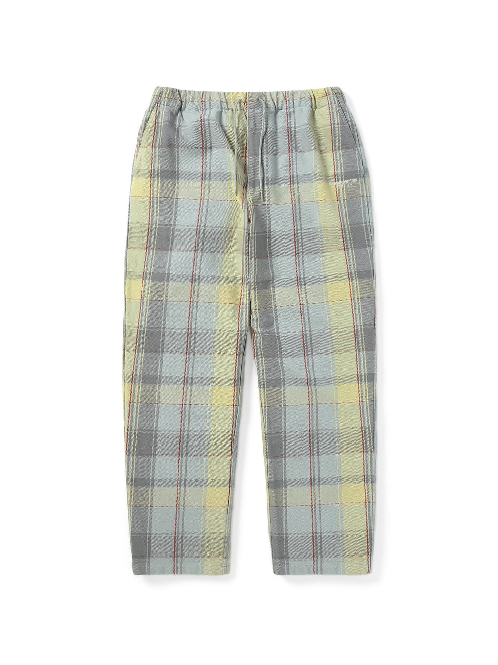 thisisneverthat - Big Plaid Flannel Pant Blue (grey) product image 1 | TRAB K-Fashion Australia