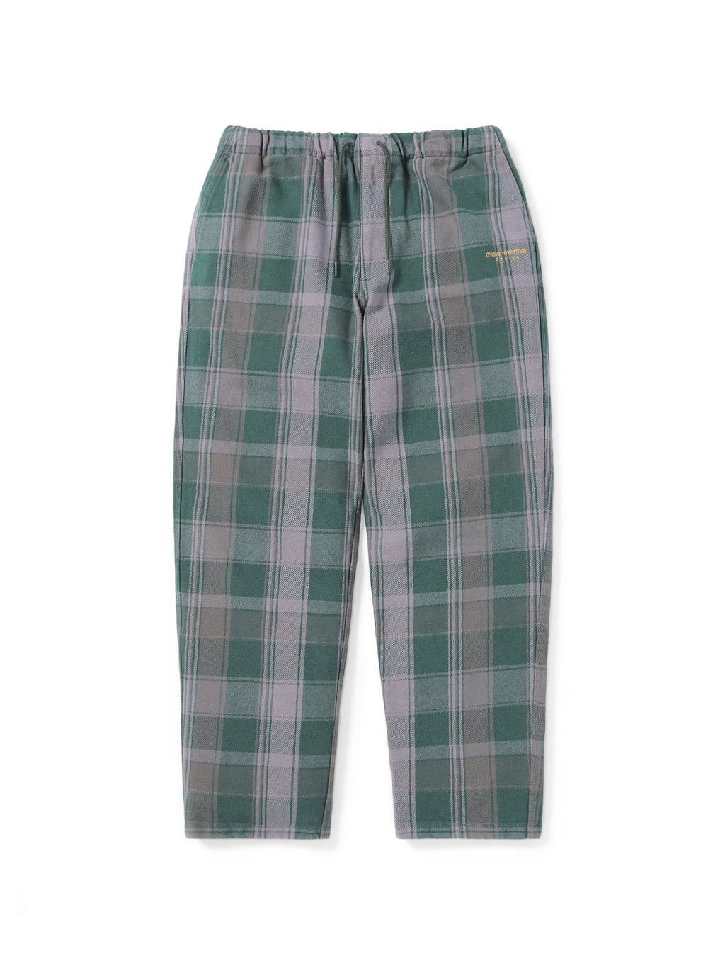 thisisneverthat - Big Plaid Flannel Pant Blue (lavender) product image 1 | TRAB K-Fashion Australia
