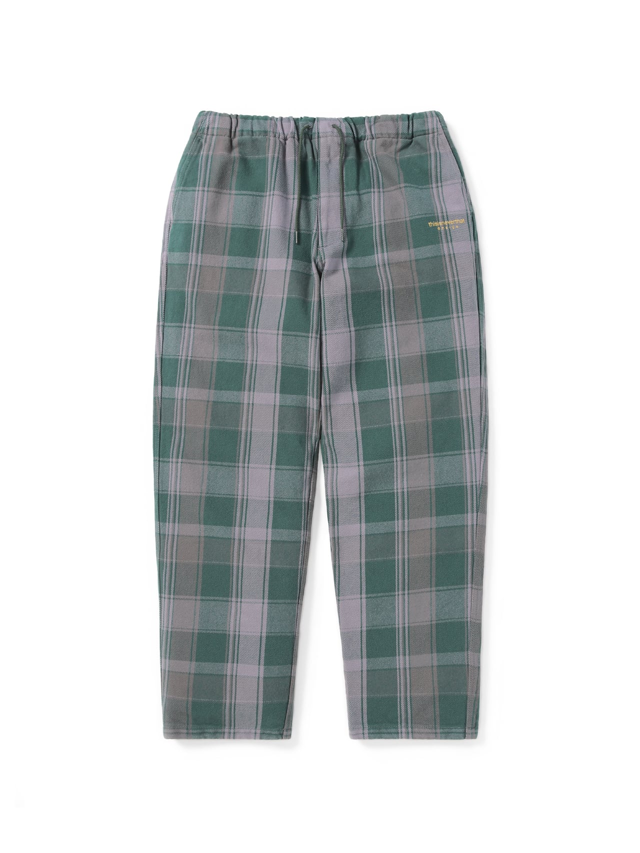 thisisneverthat - Big Plaid Flannel Pant Blue (lavender) product image 1 | TRAB K-Fashion Australia