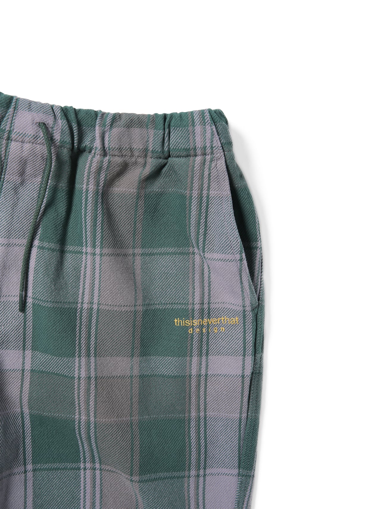 thisisneverthat - Big Plaid Flannel Pant Blue (lavender) product image 3 | TRAB K-Fashion Australia