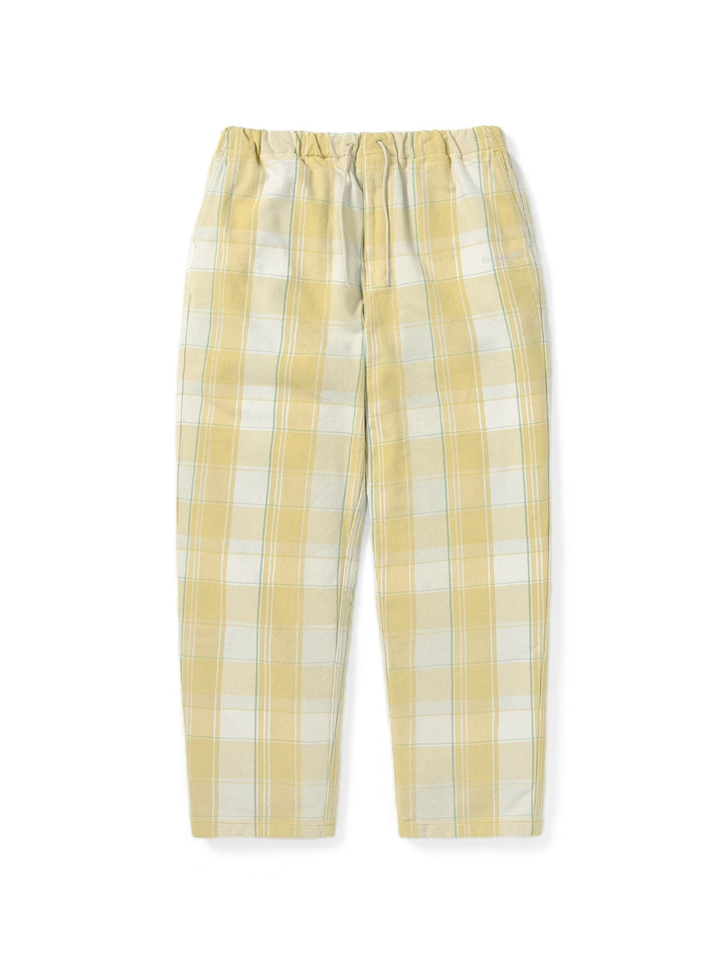 thisisneverthat - Big Plaid Flannel Pant Blue (yellow) product image 1 | TRAB K-Fashion Australia