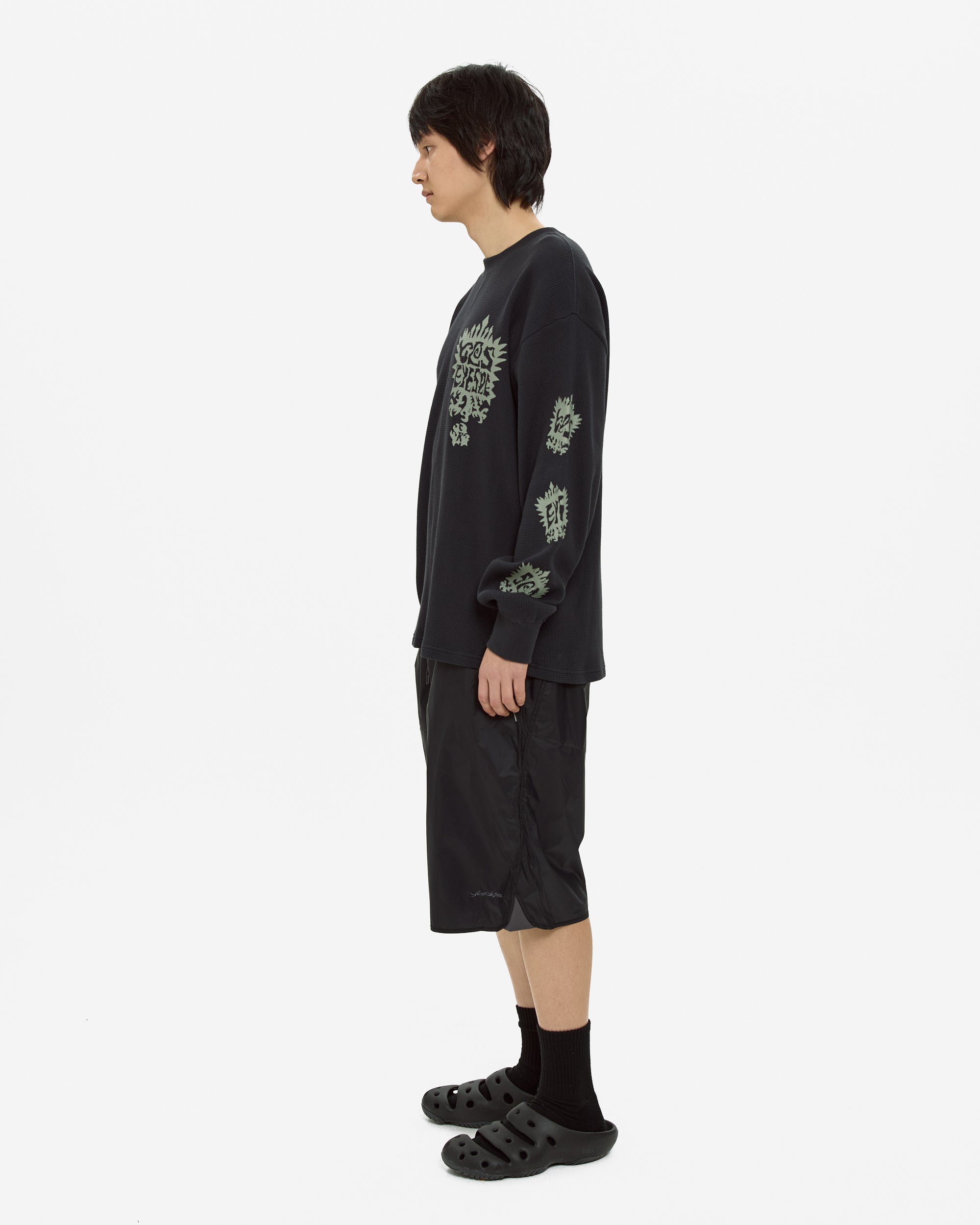 yeseyesee - Binding Sporting Shorts (Black) product image 9 | TRAB K-Fashion Australia