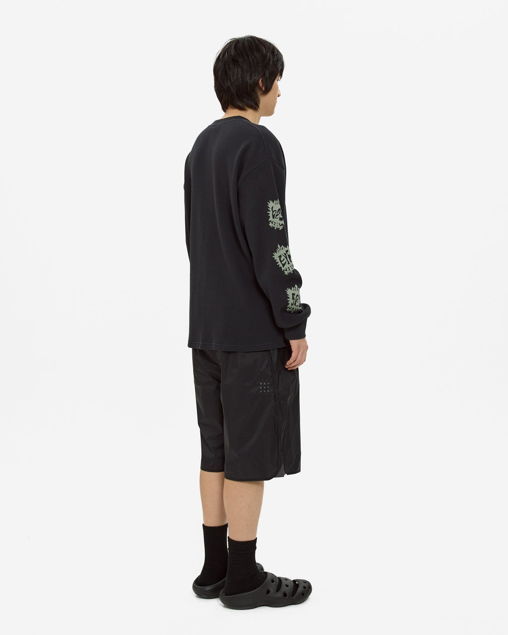 yeseyesee - Binding Sporting Shorts (Black) product image 10 | TRAB K-Fashion Australia