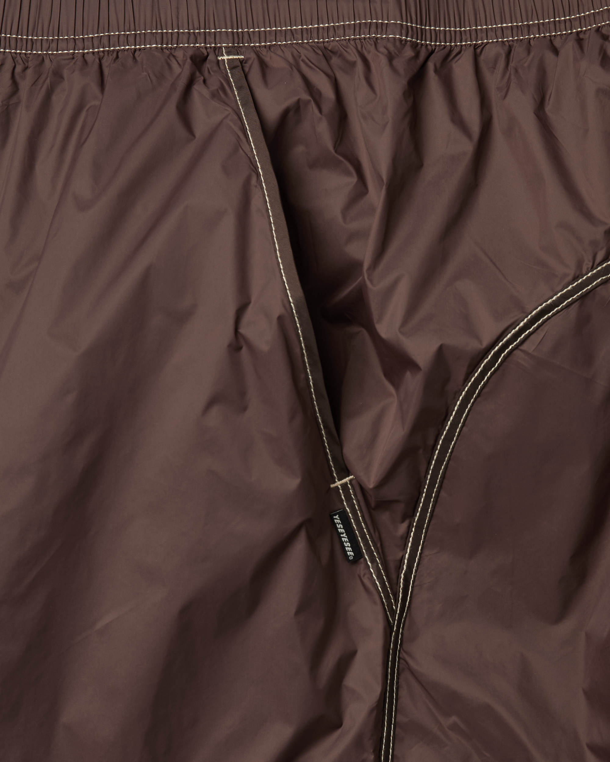 yeseyesee - Binding Sporting Shorts (Chocolate) product image 4 | TRAB K-Fashion Australia