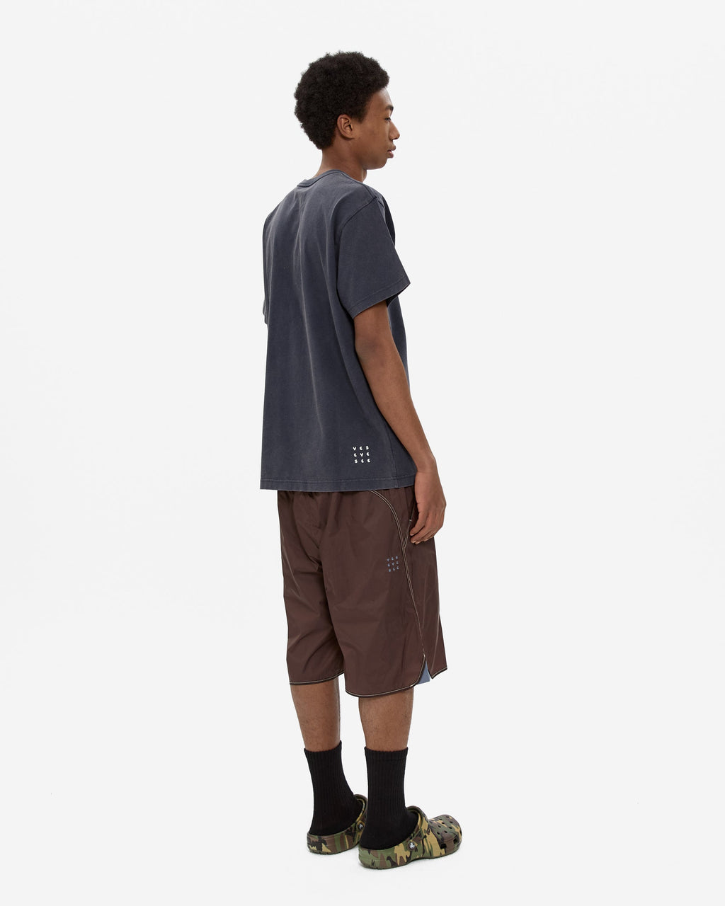 yeseyesee - Binding Sporting Shorts (Chocolate) product image 10 | TRAB K-Fashion Australia