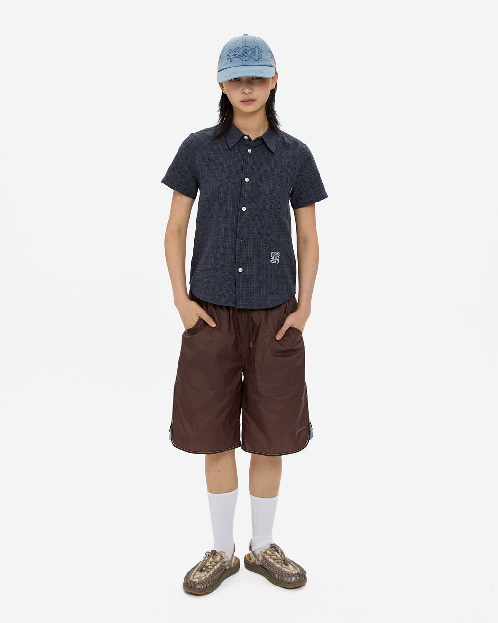yeseyesee - Binding Sporting Shorts (Chocolate) product image 11 | TRAB K-Fashion Australia