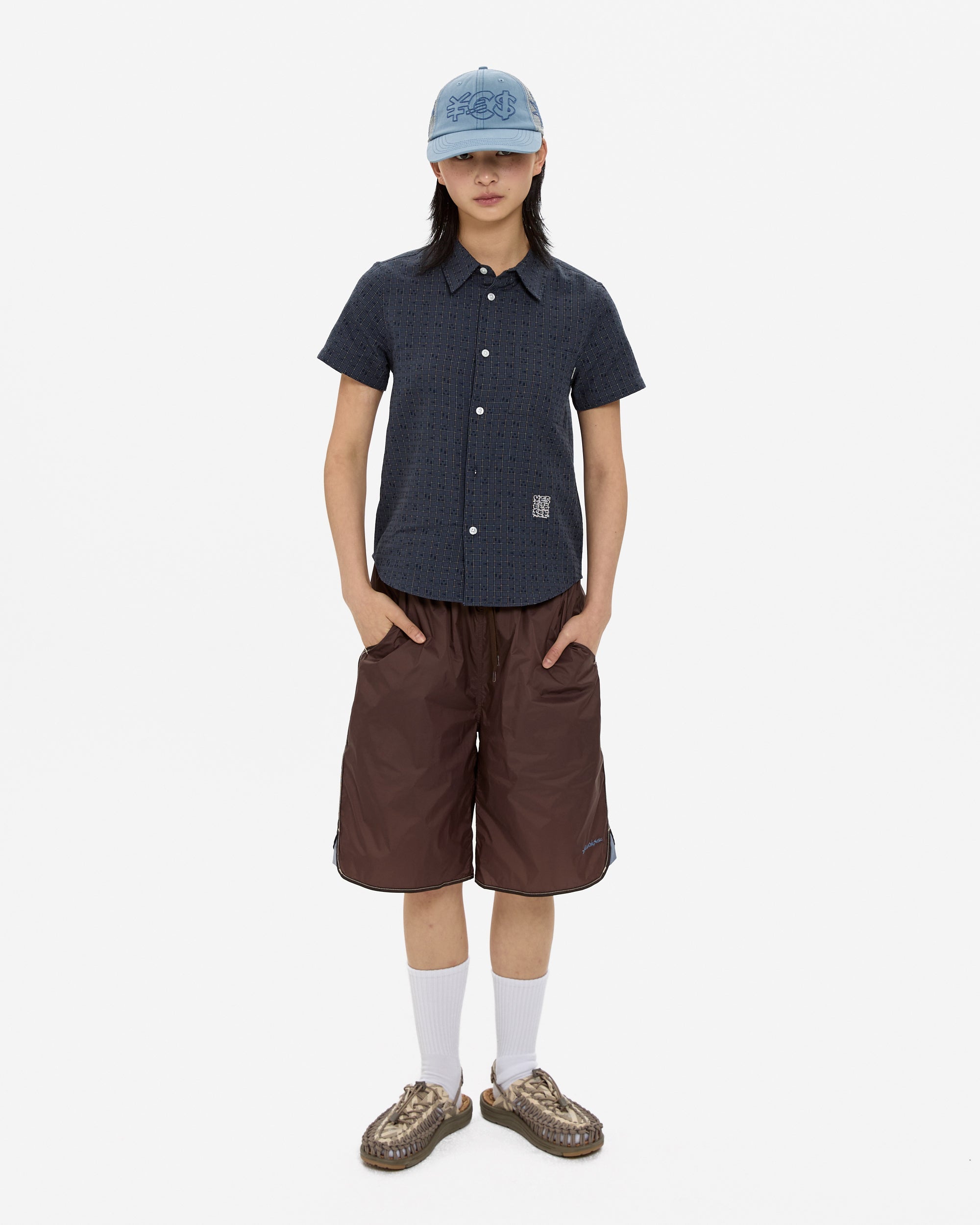 yeseyesee - Binding Sporting Shorts (Chocolate) product image 11 | TRAB K-Fashion Australia