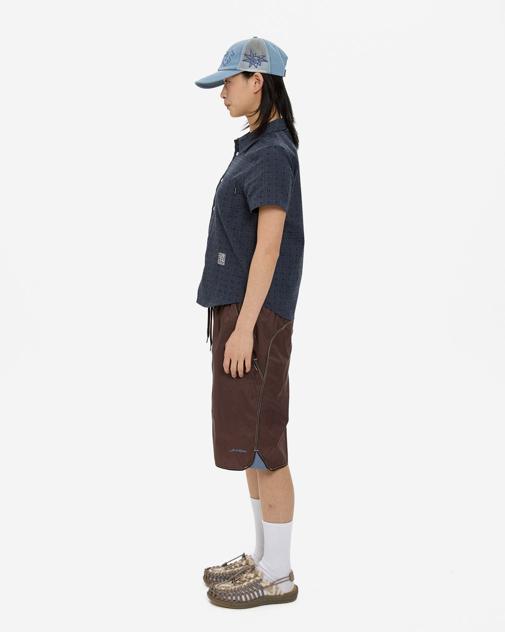 yeseyesee - Binding Sporting Shorts (Chocolate) product image 13 | TRAB K-Fashion Australia