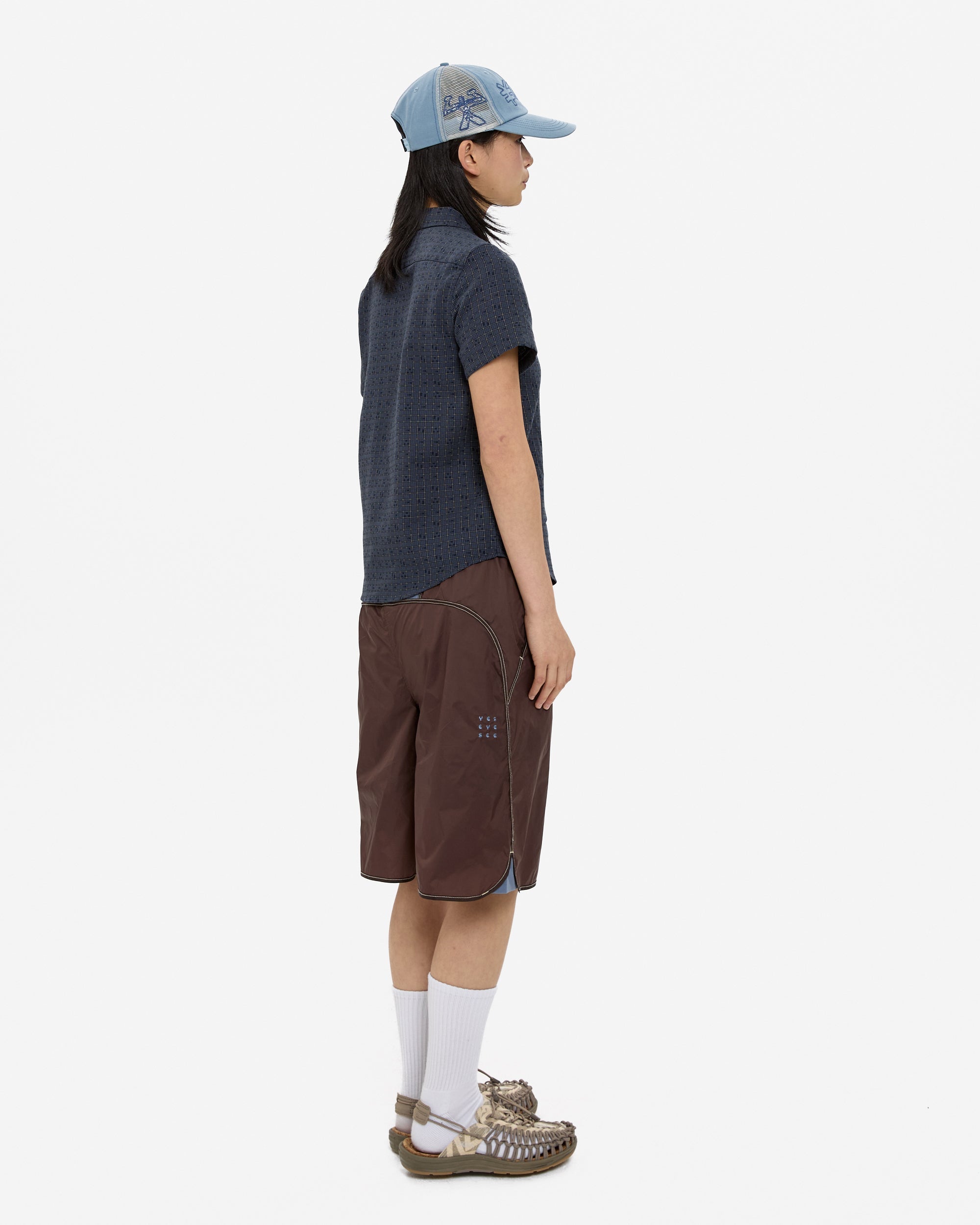 yeseyesee - Binding Sporting Shorts (Chocolate) product image 14 | TRAB K-Fashion Australia