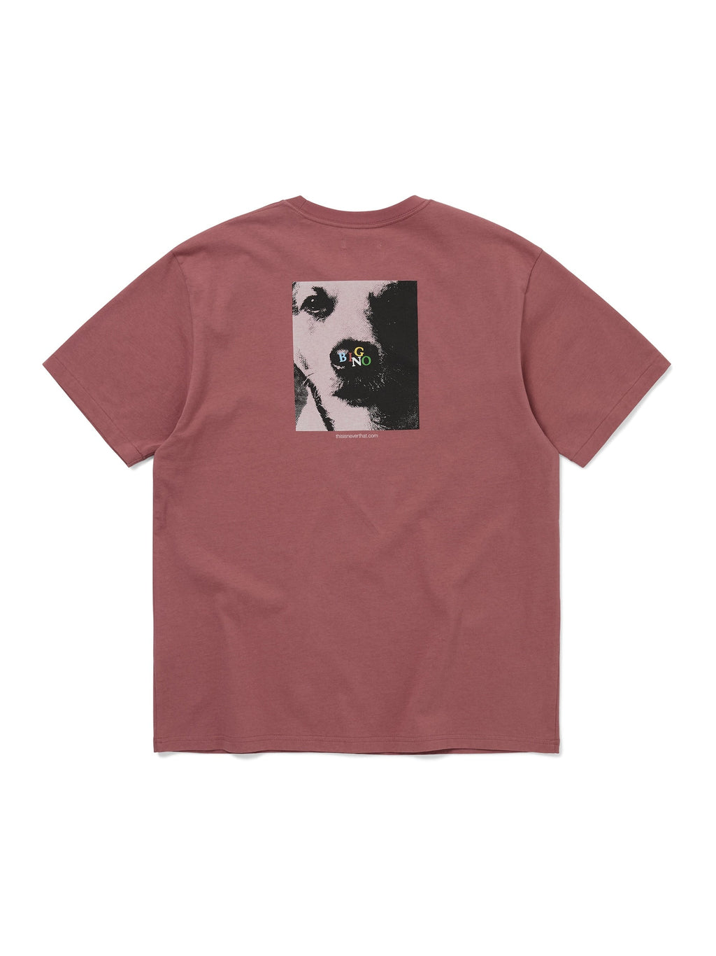 thisisneverthat - Bingo Doggy Tee (Berry) product image 3 | TRAB K-Fashion Australia