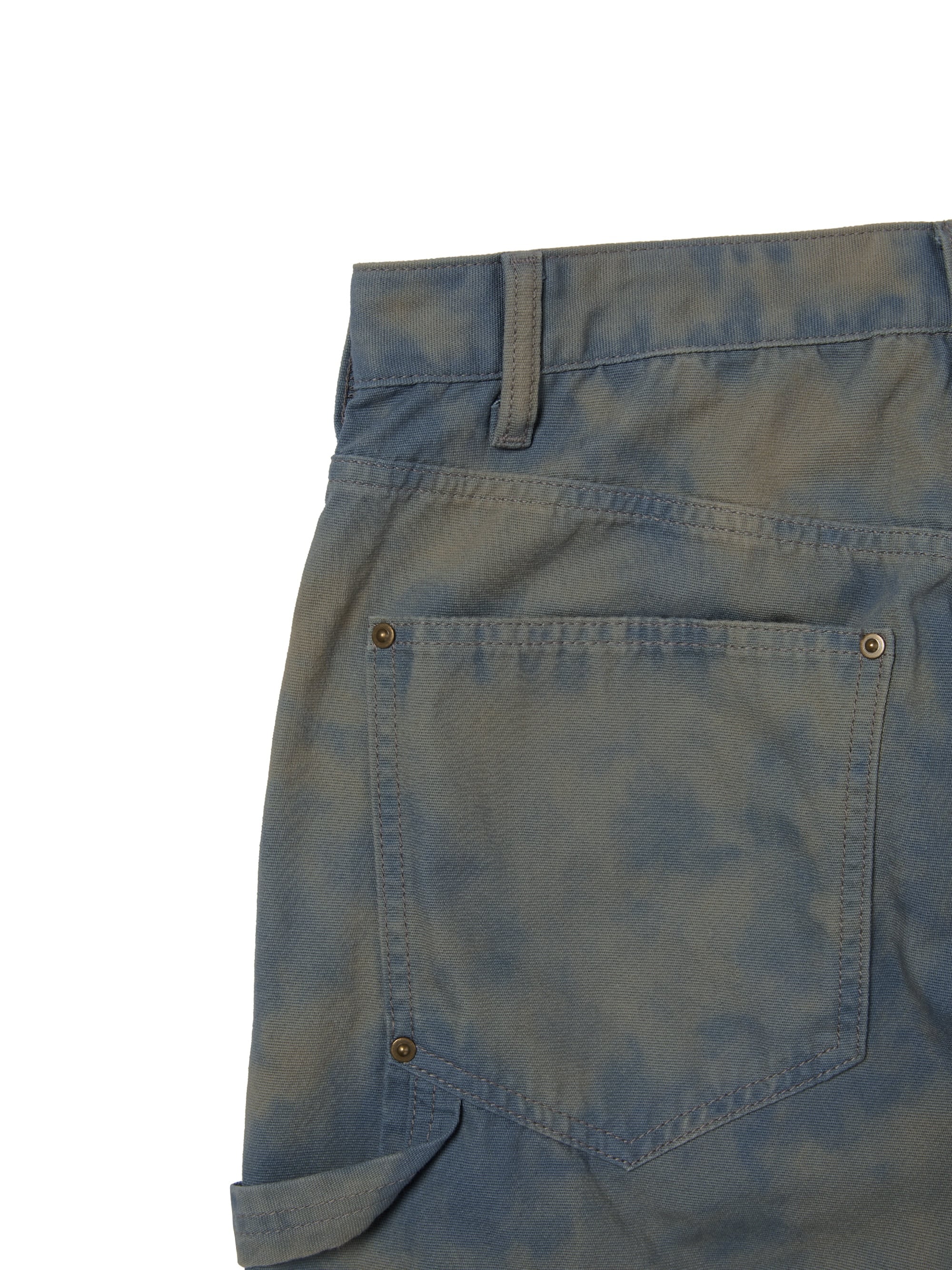 thisisneverthat - Bleached Double Knee Pant (Blue) product image 4 | TRAB K-Fashion Australia