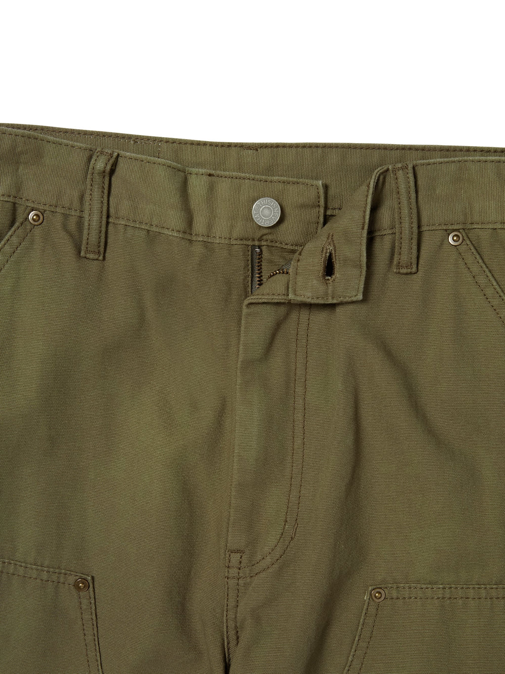 thisisneverthat - Bleached Double Knee Pant (Khaki) product image 2 | TRAB K-Fashion Australia