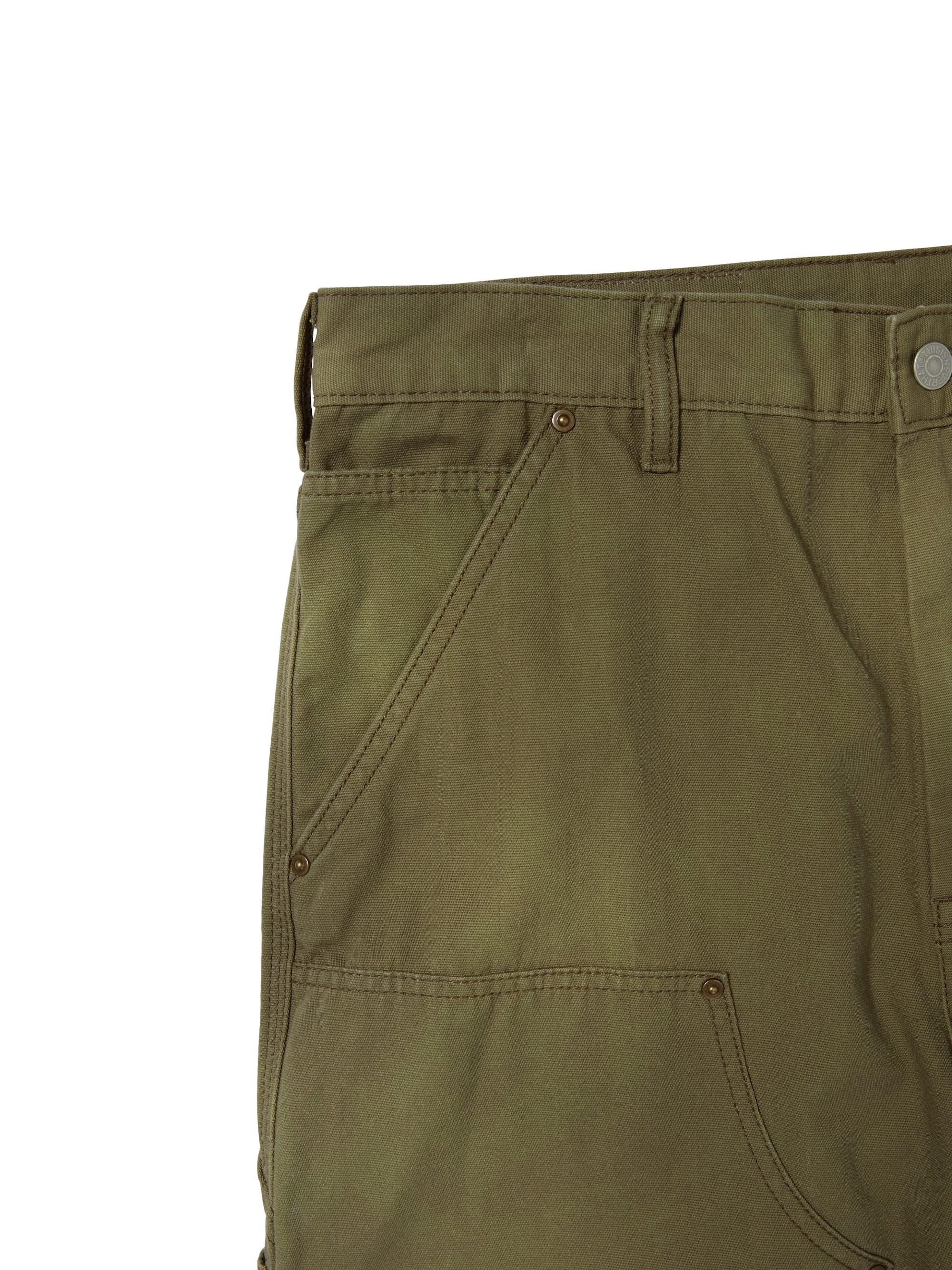 thisisneverthat - Bleached Double Knee Pant (Khaki) product image 3 | TRAB K-Fashion Australia