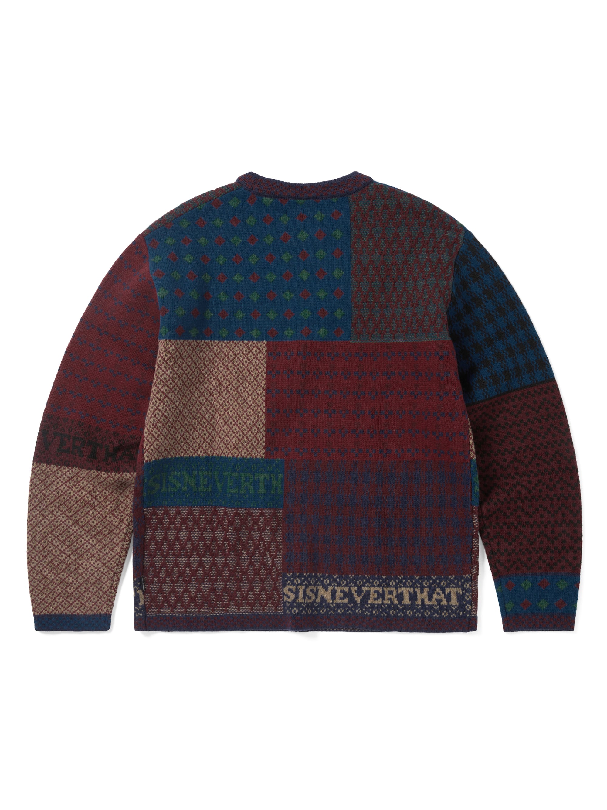thisisneverthat - Block Knit L/S Top (Multi) product image 5 | TRAB K-Fashion Australia
