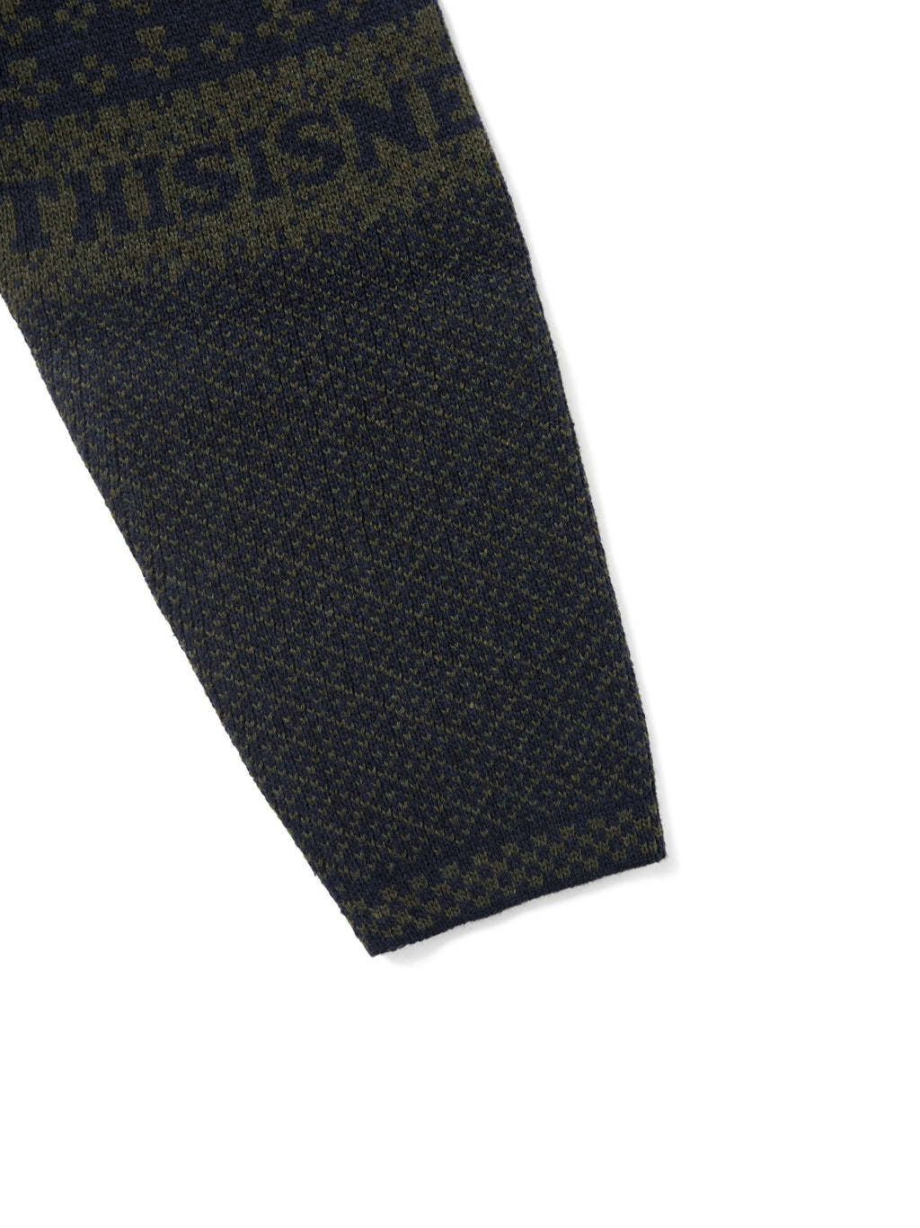 thisisneverthat - Block Knit L/S Top (Navy) product image 4 | TRAB K-Fashion Australia