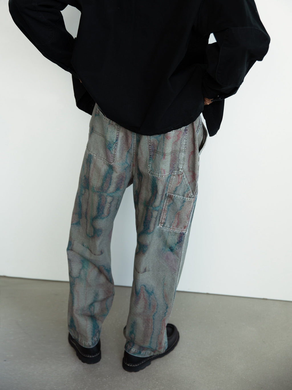thisisneverthat - Blurred Flow Pant (olive) product image 5 | TRAB K-Fashion Australia