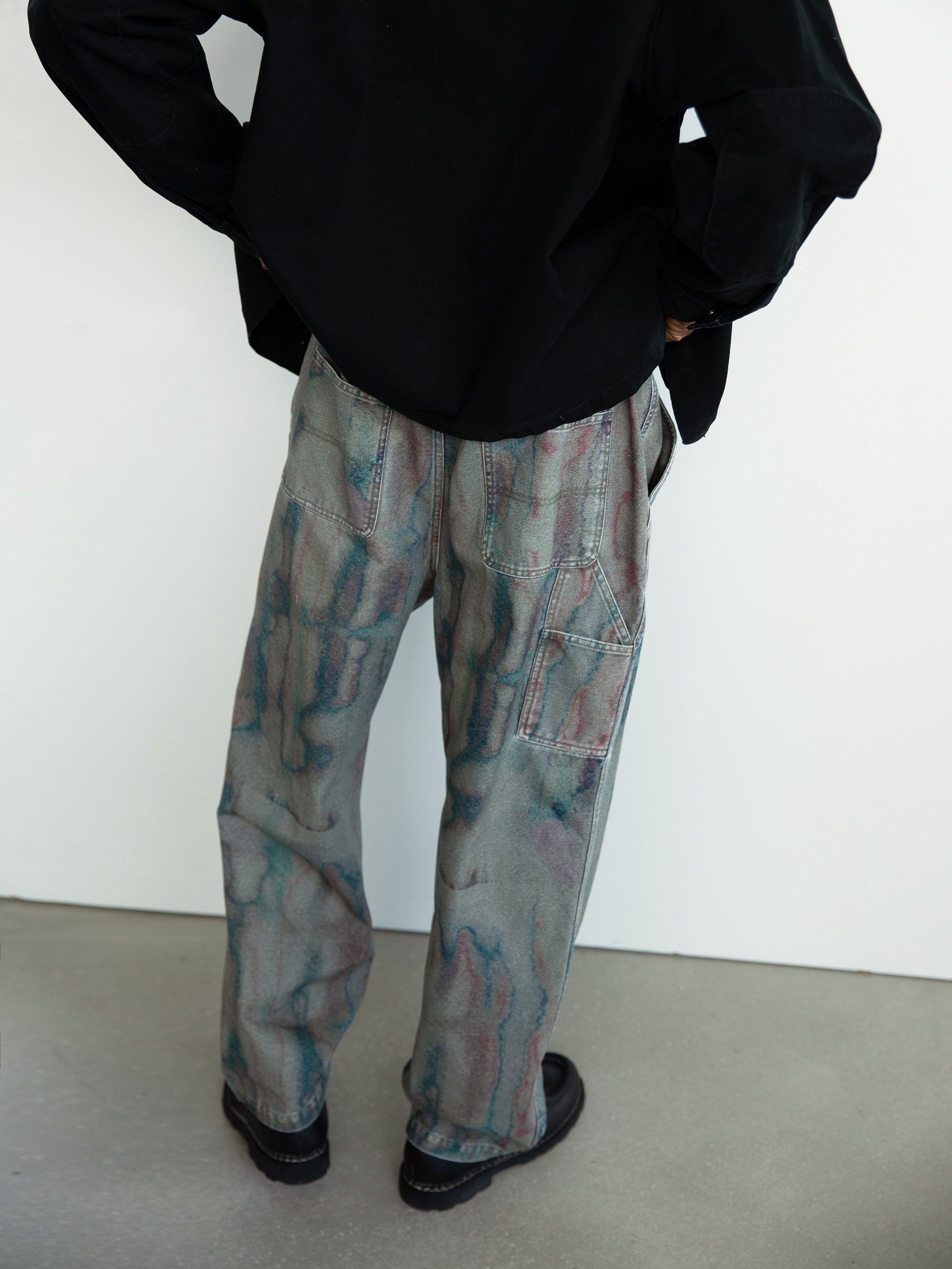 thisisneverthat - Blurred Flow Pant (olive) product image 5 | TRAB K-Fashion Australia