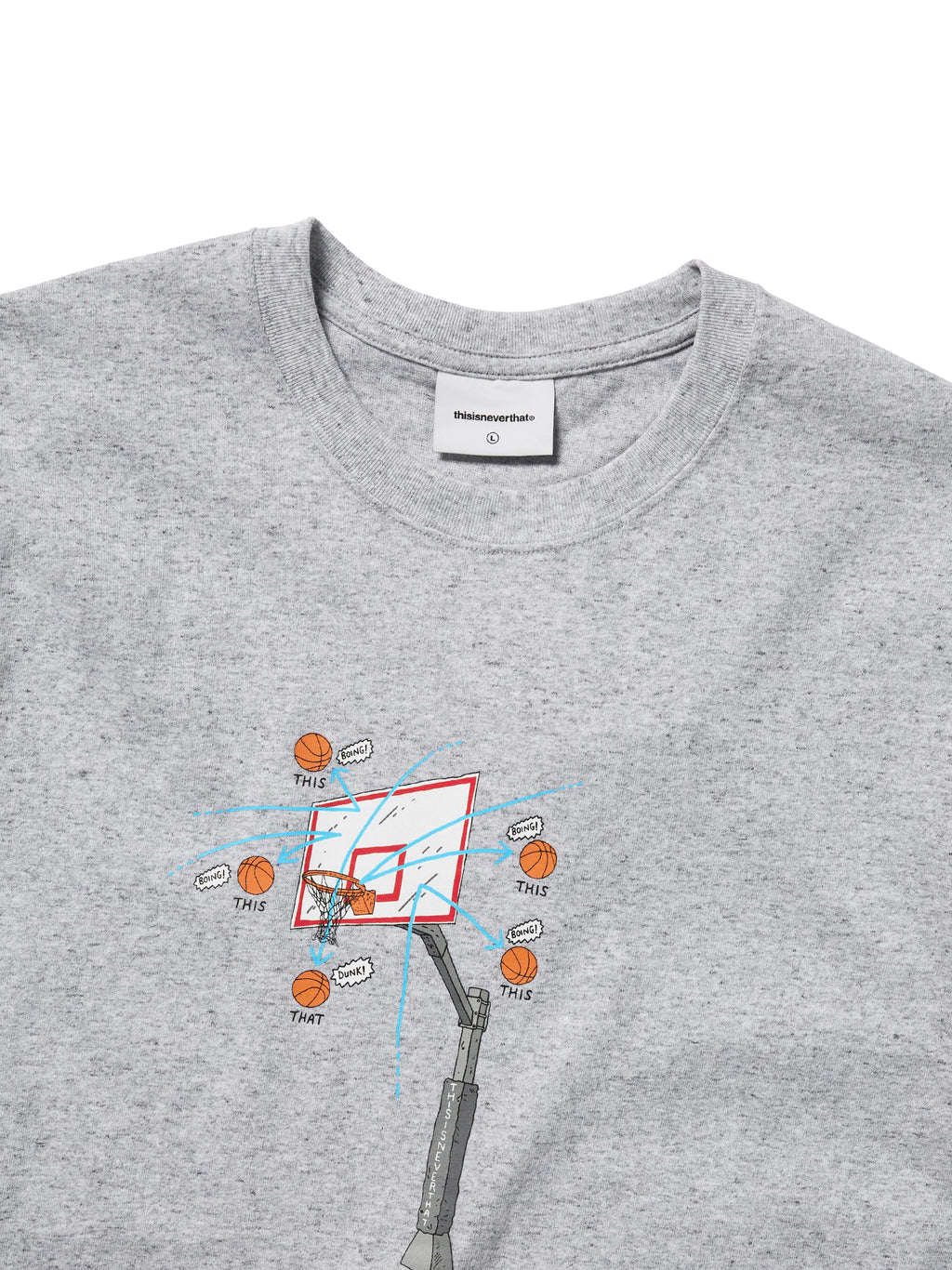 thisisneverthat - Boing Tee (Grey) product image 2 | TRAB K-Fashion Australia