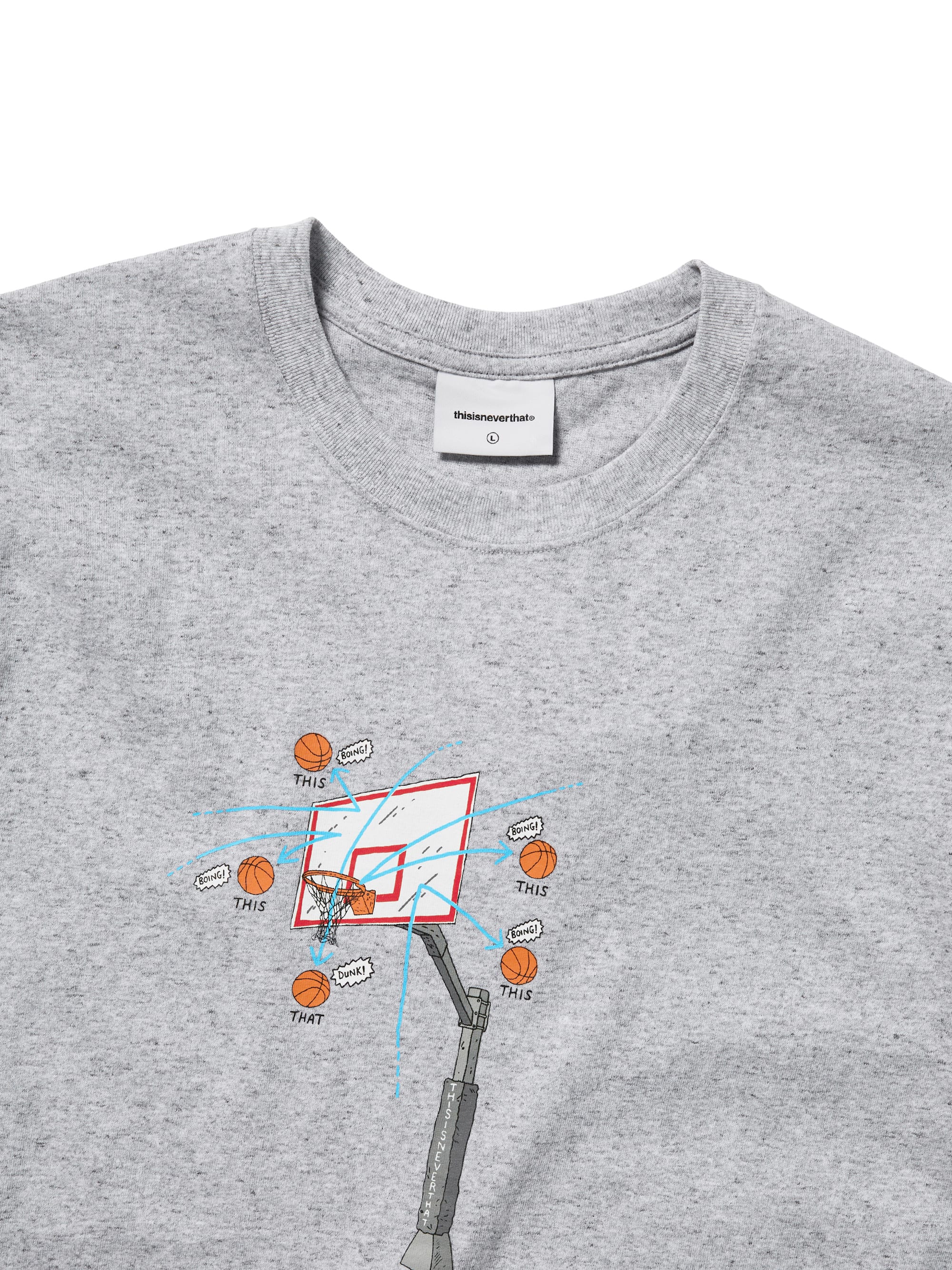 thisisneverthat - Boing Tee (Heather Grey) product image 2 | TRAB K-Fashion Australia