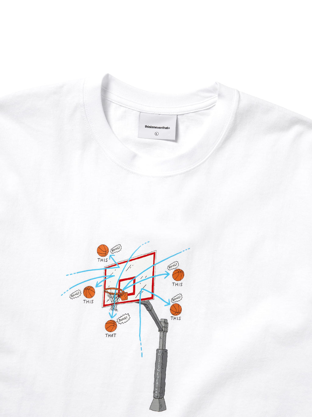 thisisneverthat - Boing Tee (White) product image 2 | TRAB K-Fashion Australia