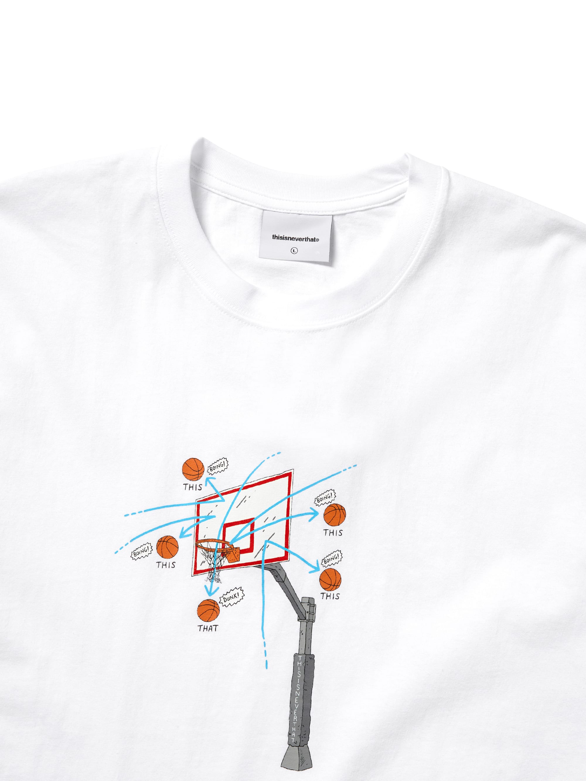 thisisneverthat - Boing Tee (White) product image 2 | TRAB K-Fashion Australia