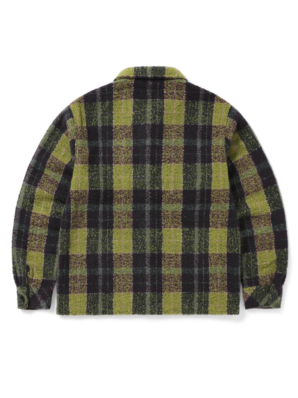 thisisneverthat - Boucle Check shirt (Olive) product image 5 | TRAB K-Fashion Australia