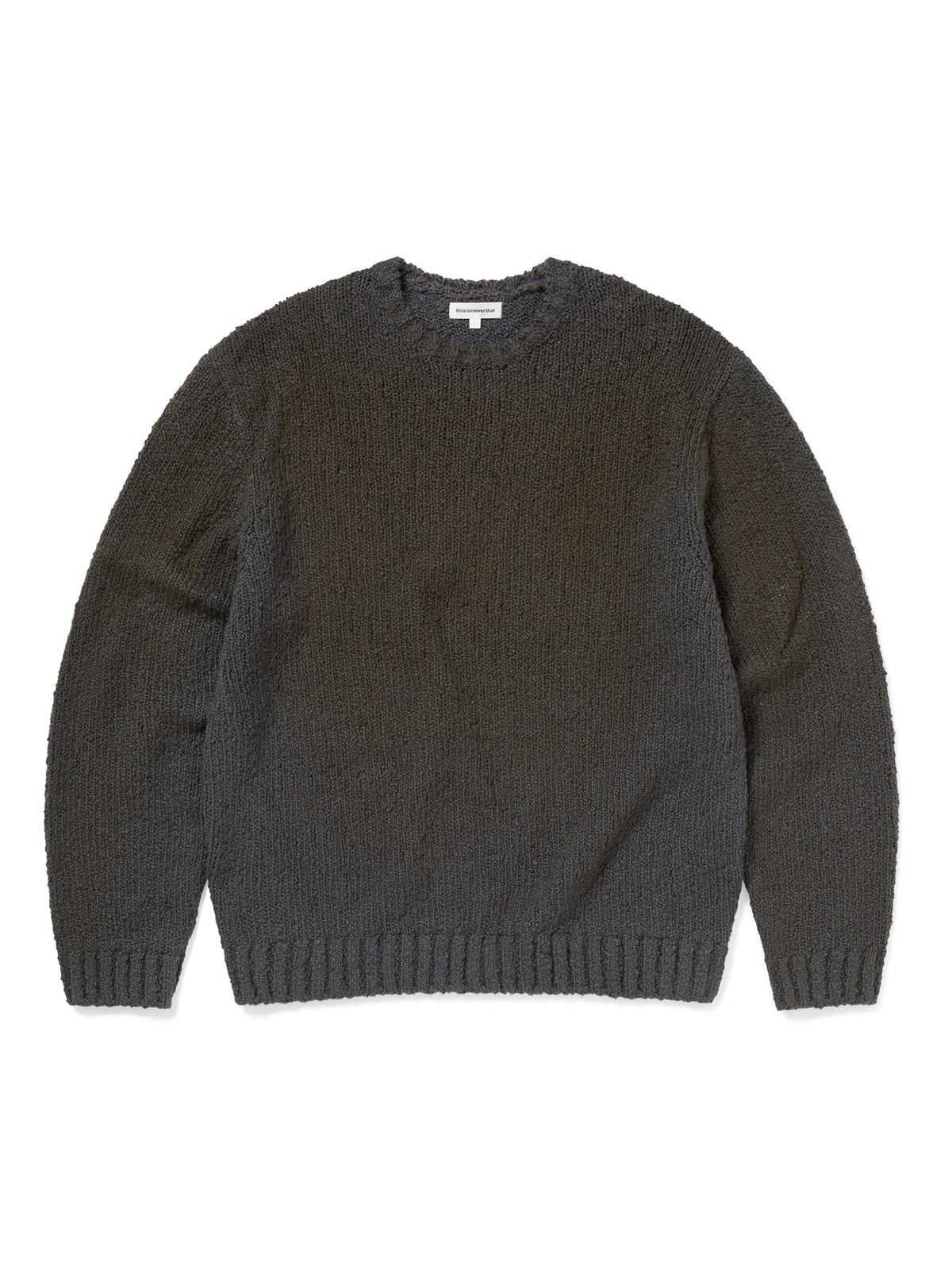 thisisneverthat - Boucle Sweater (Navy) product image 1 | TRAB K-Fashion Australia