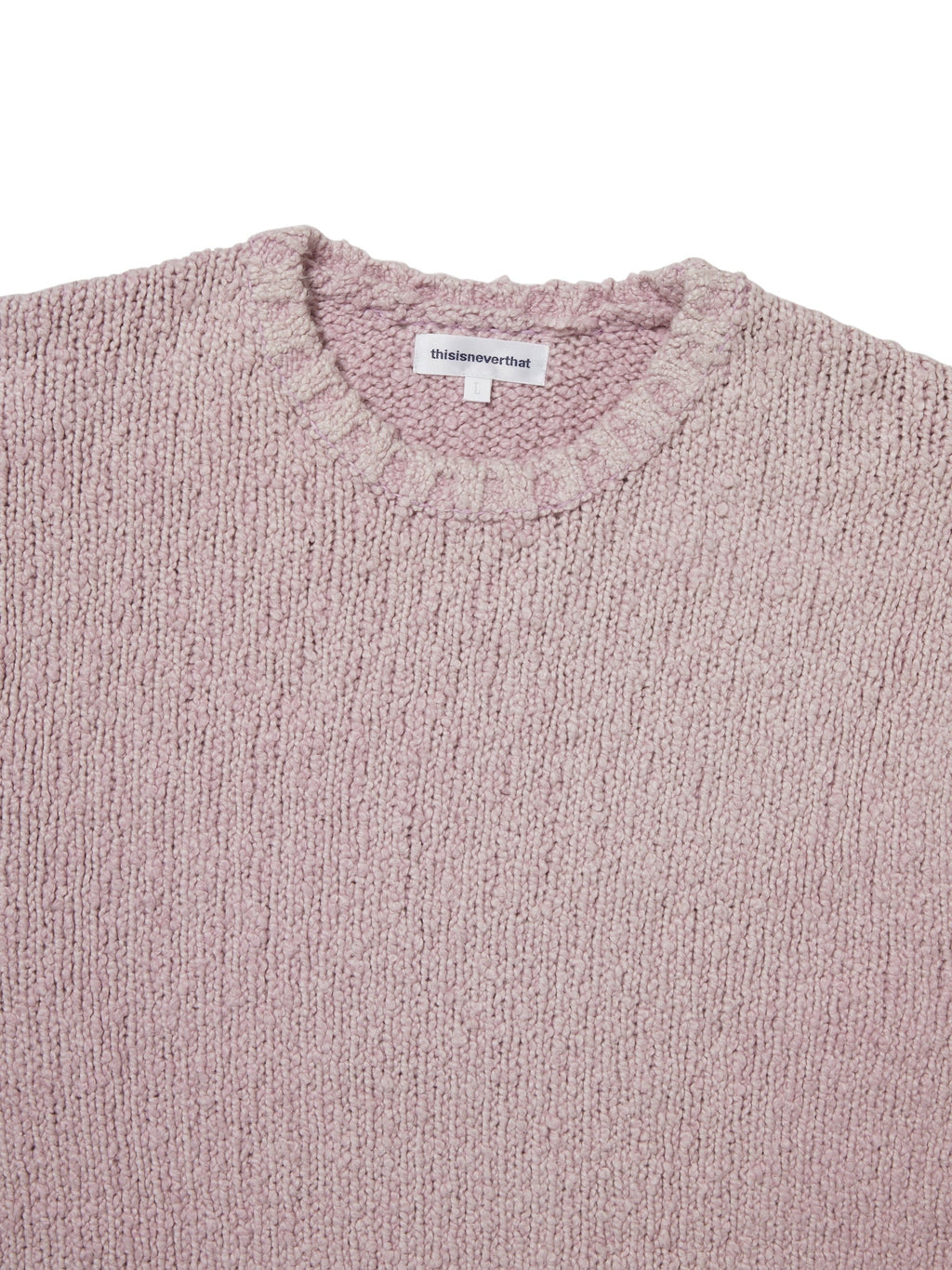 thisisneverthat - Boucle Sweater (Pink) product image 2 | TRAB K-Fashion Australia