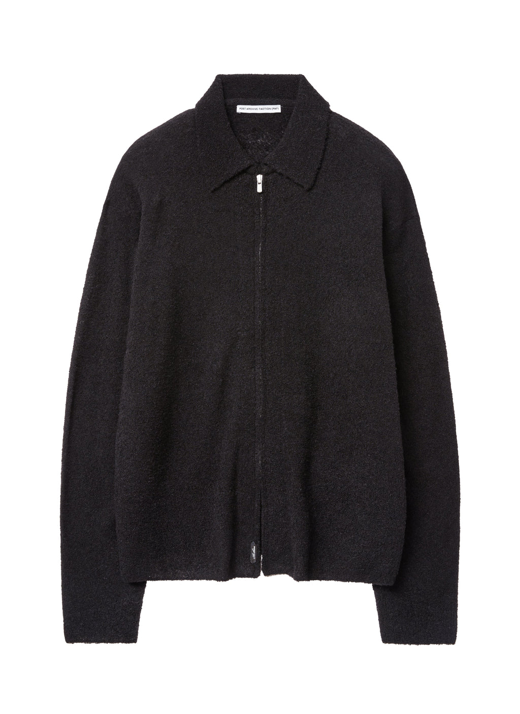 Post Archive Faction - Boucle Zip Shirt (Black) product image 1 | TRAB K-Fashion Australia