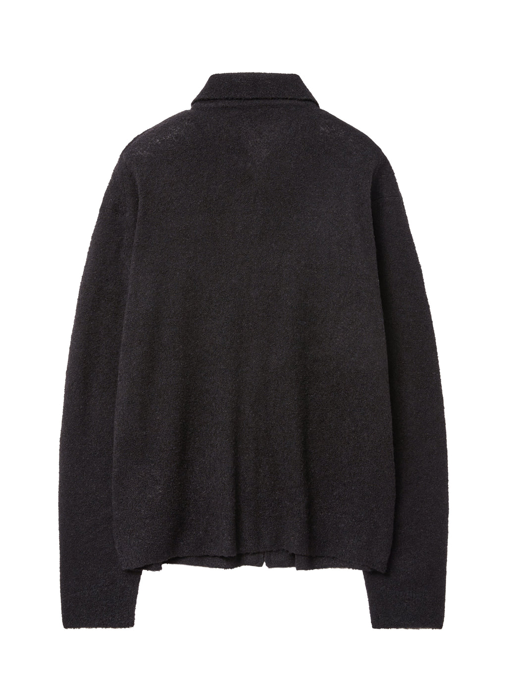 Post Archive Faction - Boucle Zip Shirt (Black) product image 2 | TRAB K-Fashion Australia