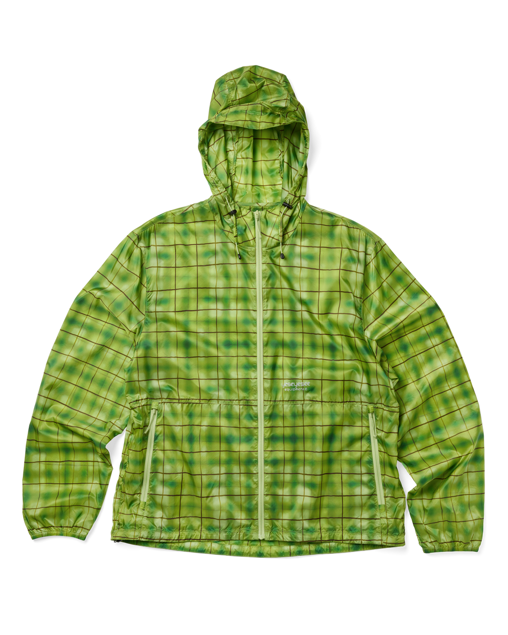 yeseyesee - Breeze Windbreaker (Green Check) product image 1 | TRAB K-Fashion Australia