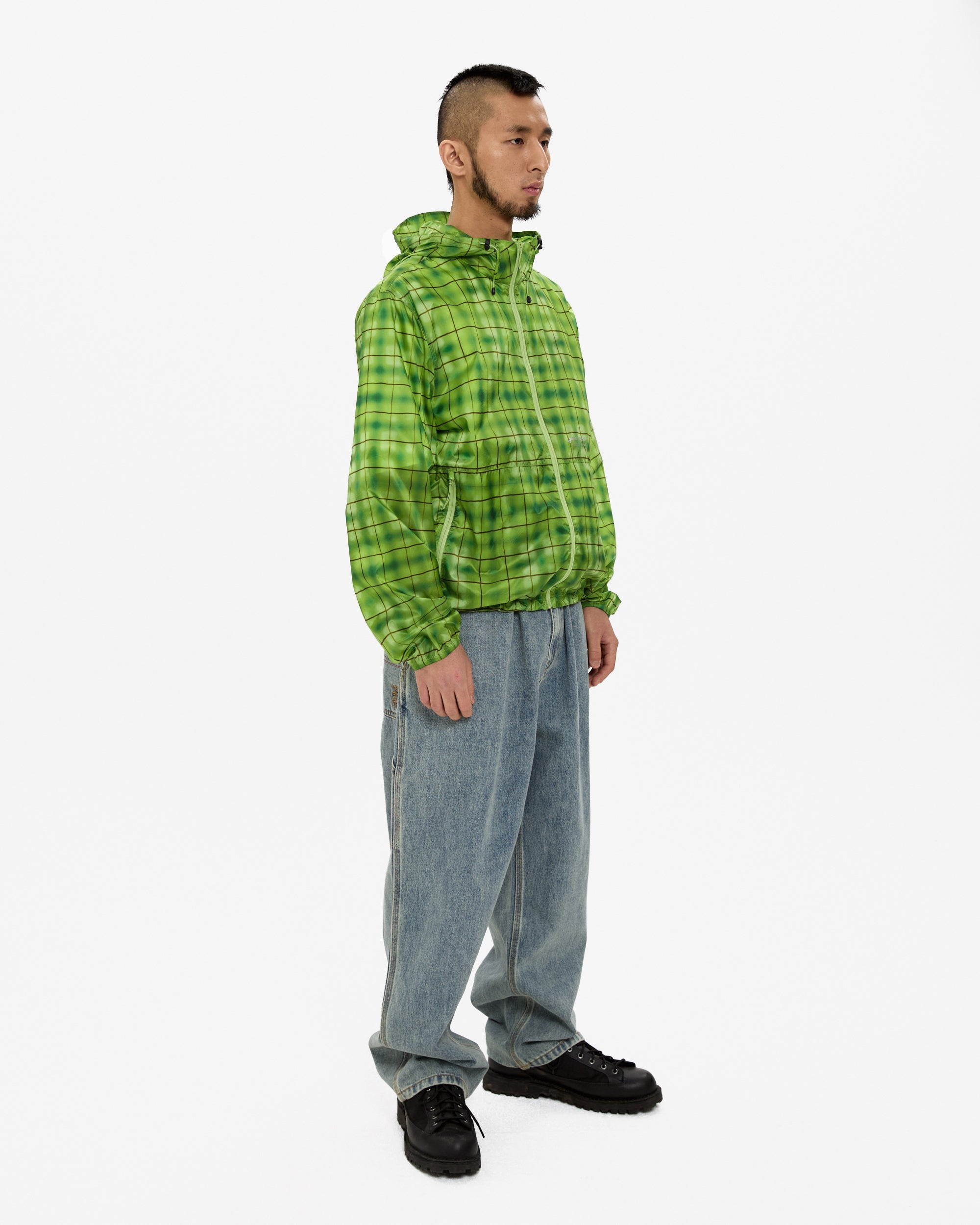 yeseyesee - Breeze Windbreaker (Green Check) product image 11 | TRAB K-Fashion Australia