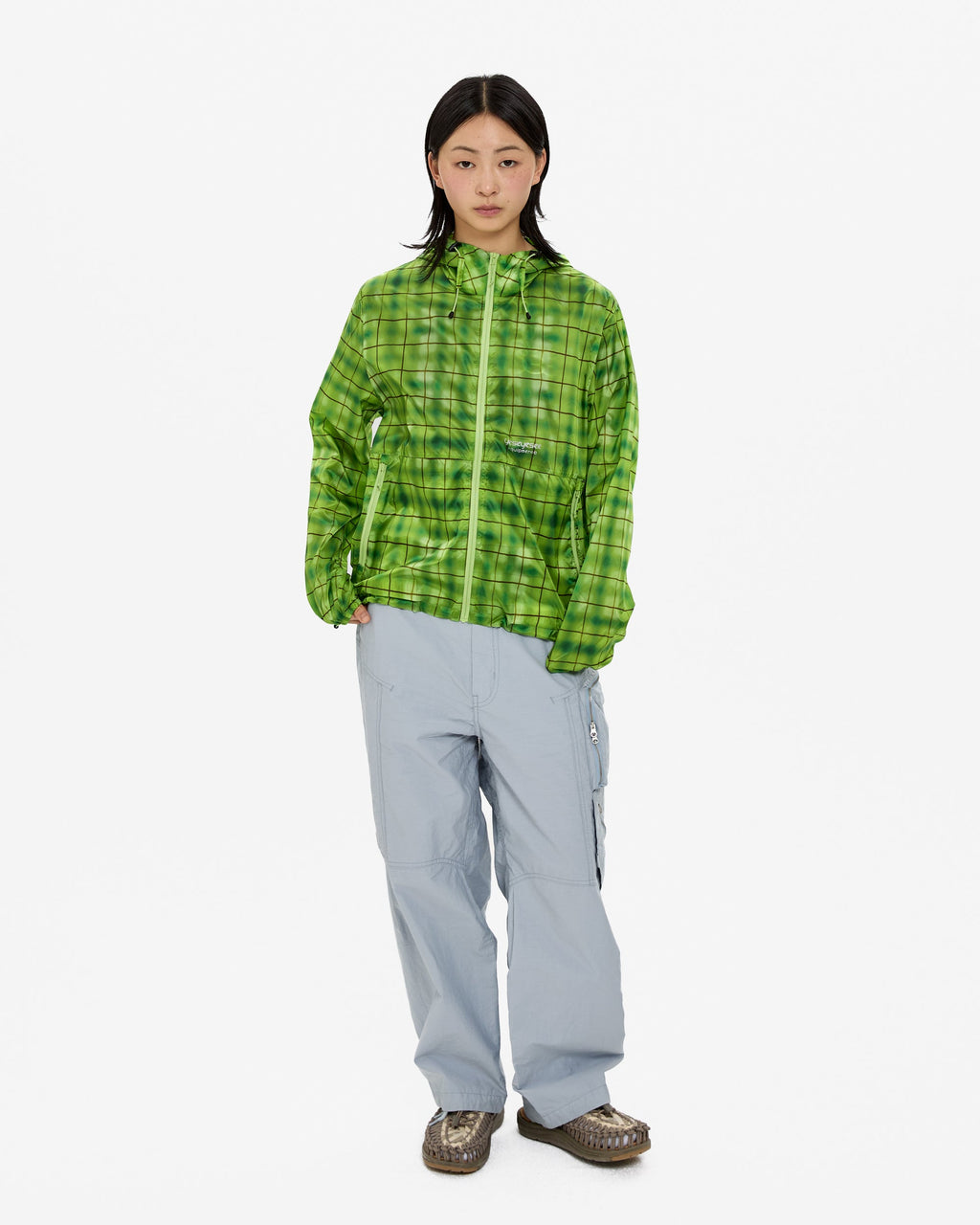 yeseyesee - Breeze Windbreaker (Green Check) product image 12 | TRAB K-Fashion Australia