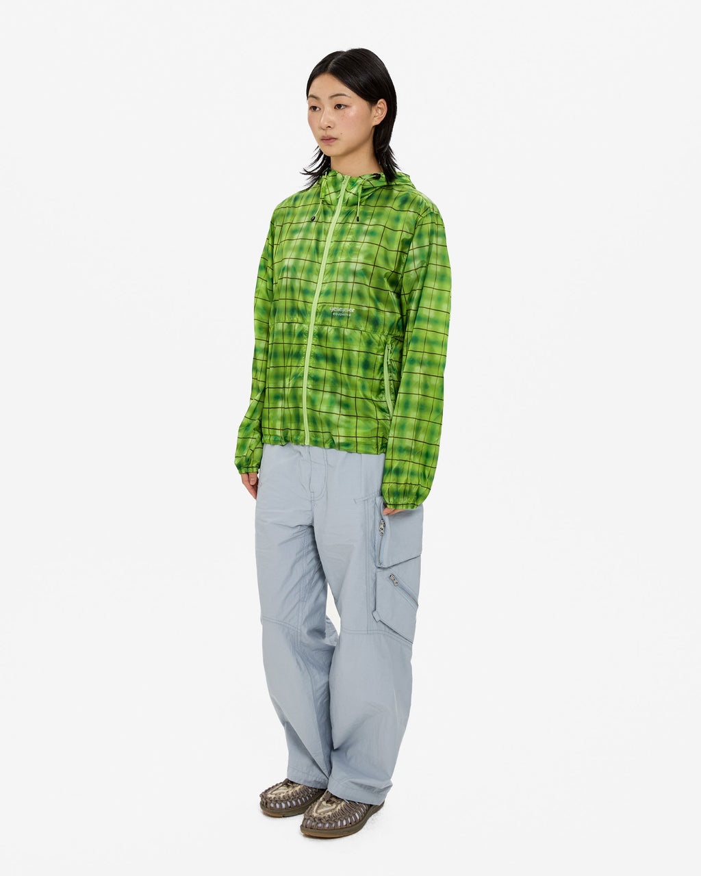 yeseyesee - Breeze Windbreaker (Green Check) product image 13 | TRAB K-Fashion Australia