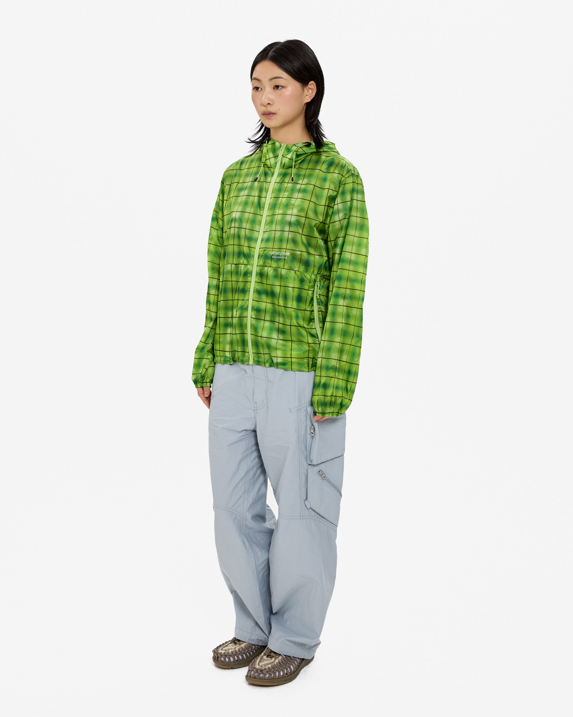 yeseyesee - Breeze Windbreaker (Green Check) product image 13 | TRAB K-Fashion Australia