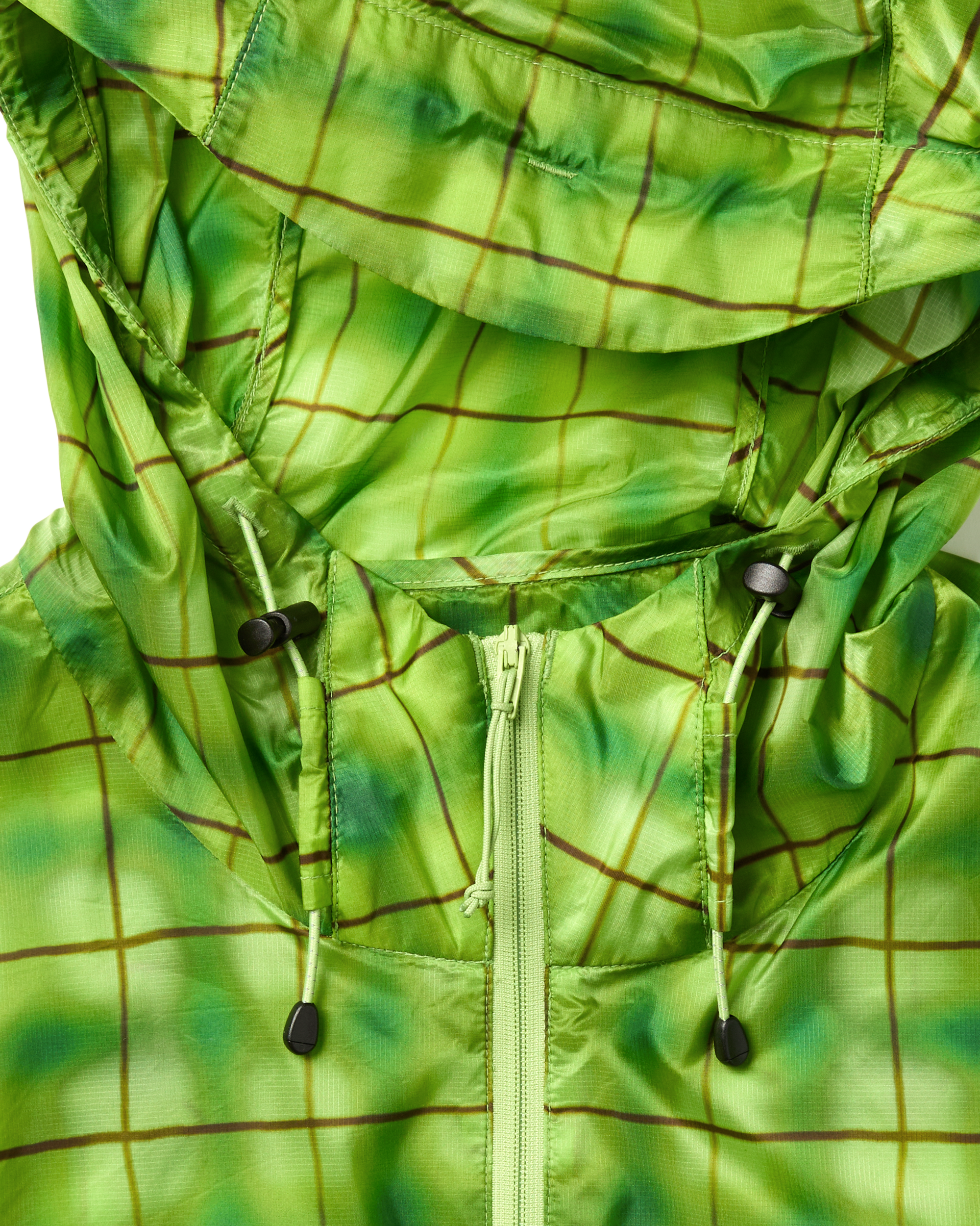 yeseyesee - Breeze Windbreaker Green (Check) product image 3 | TRAB K-Fashion Australia
