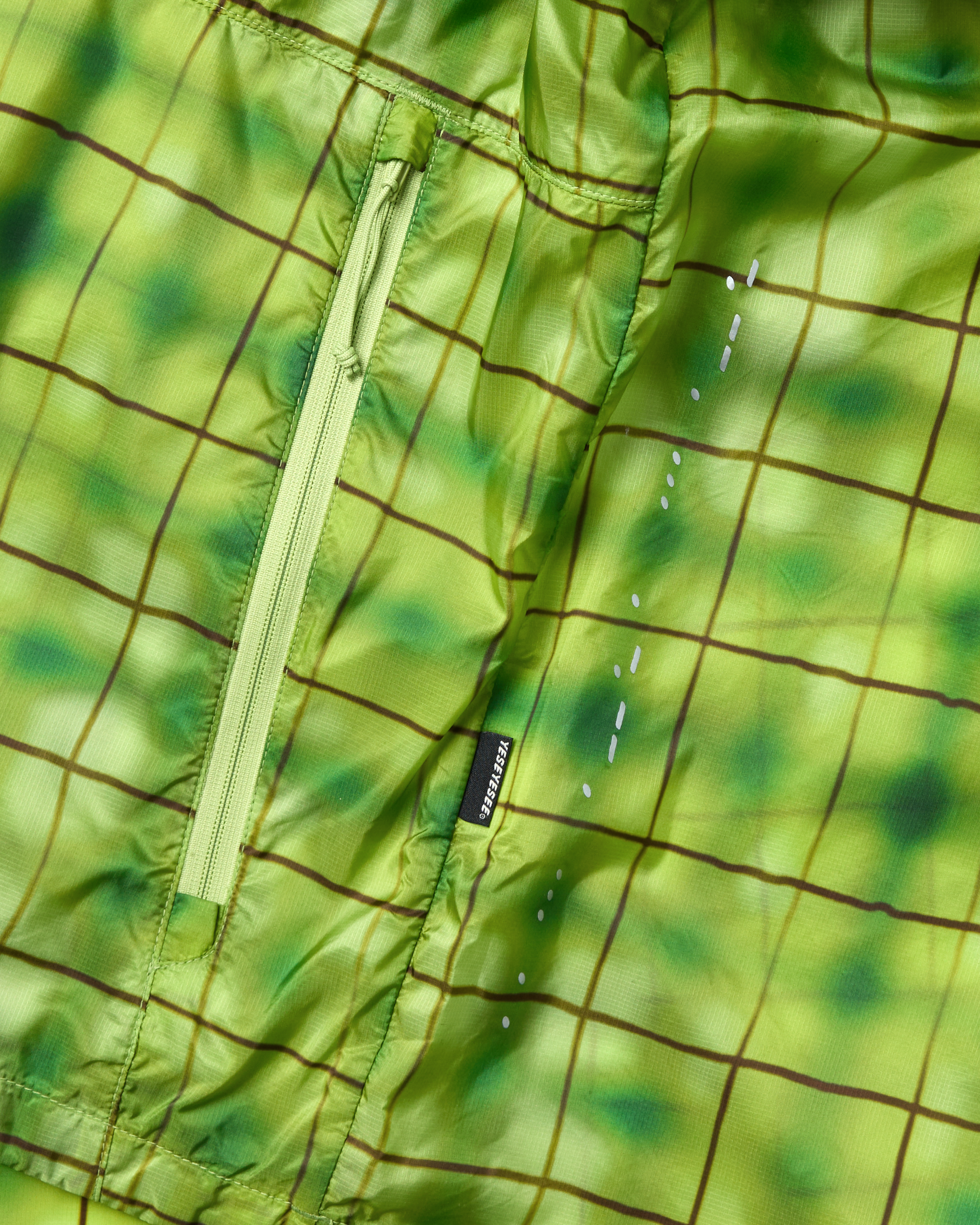 yeseyesee - Breeze Windbreaker Green (Check) product image 5 | TRAB K-Fashion Australia