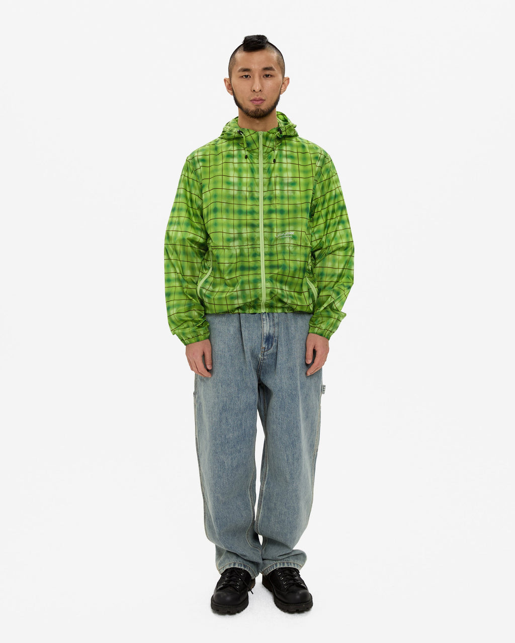 yeseyesee - Breeze Windbreaker (Green Check) product image 8 | TRAB K-Fashion Australia