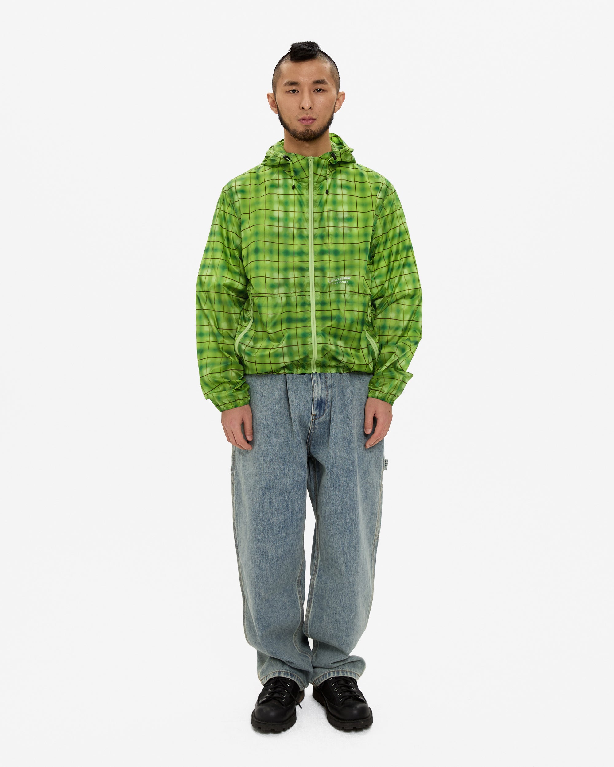 yeseyesee - Breeze Windbreaker (Green Check) product image 8 | TRAB K-Fashion Australia