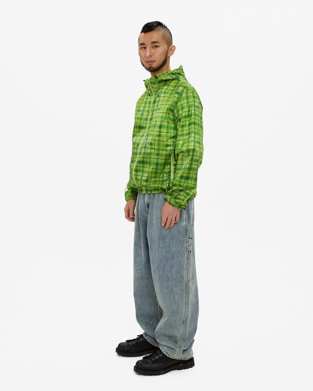 yeseyesee - Breeze Windbreaker (Green Check) product image 9 | TRAB K-Fashion Australia