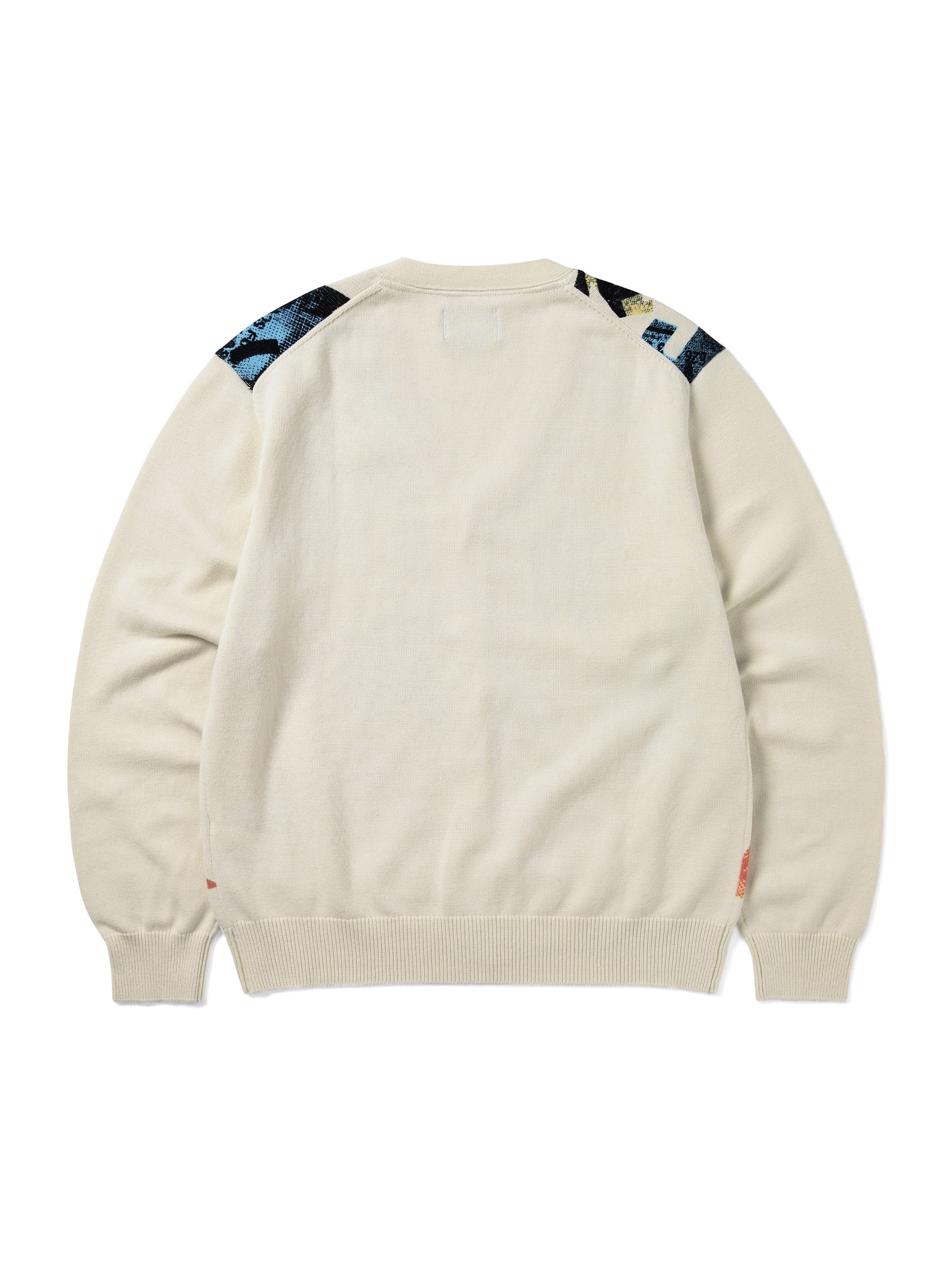 thisisneverthat - Broken Logo Cardigan (Ivory) product image 4 | TRAB K-Fashion Australia