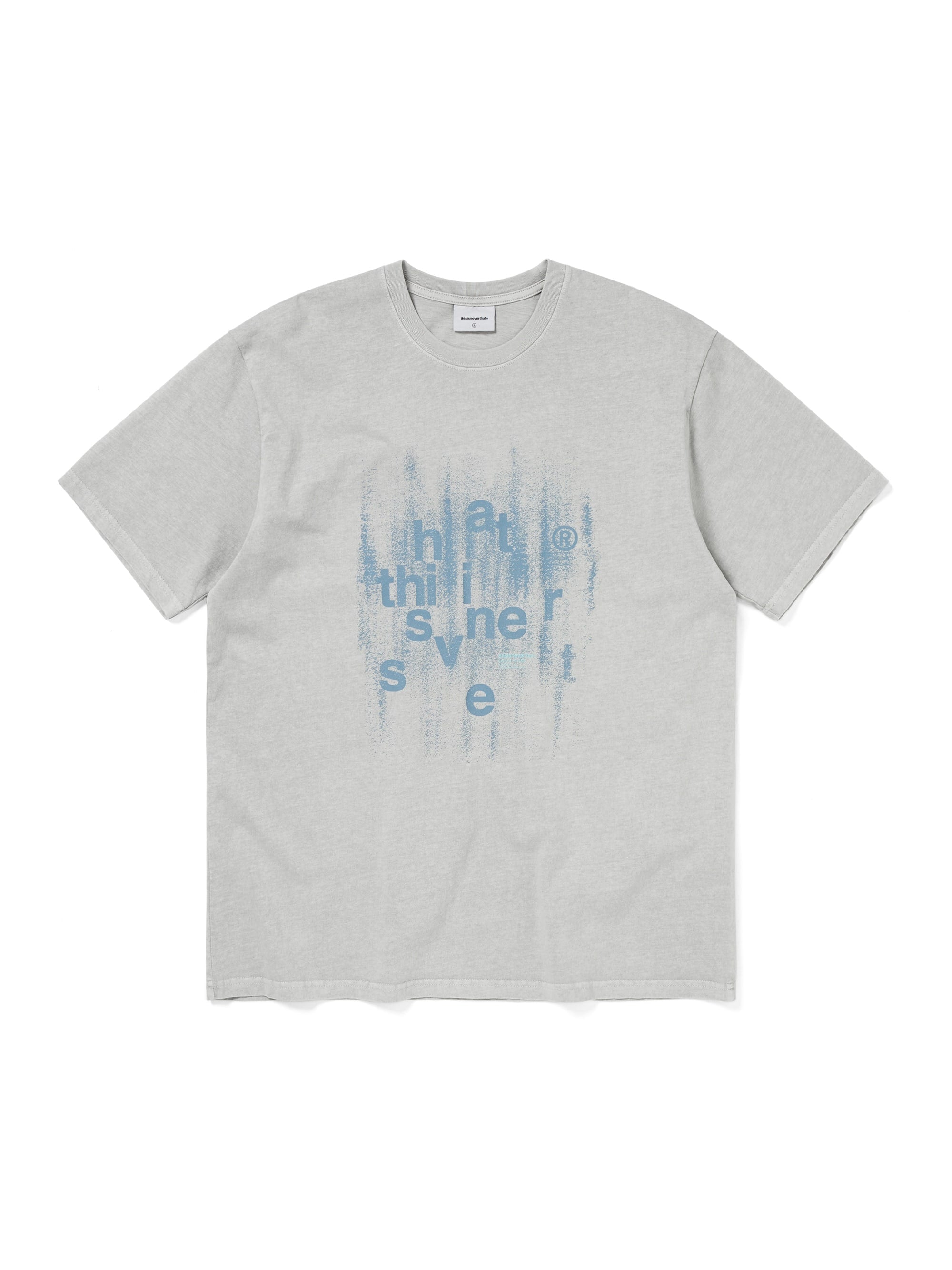 thisisneverthat - Brushed Paint Tee (Grey) product image 1 | TRAB K-Fashion Australia