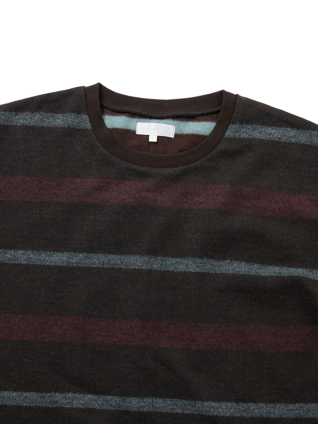 thisisneverthat - Brushed Striped L/S Tee (Brown) product image 2 | TRAB K-Fashion Australia