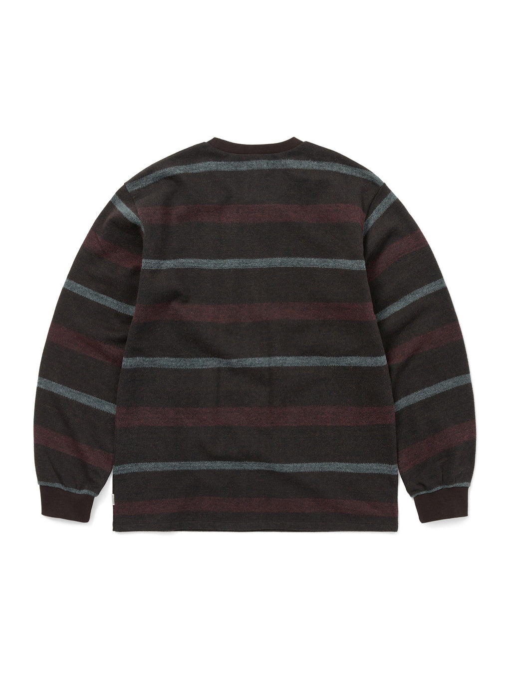 thisisneverthat - Brushed Striped L/S Tee (Brown) product image 4 | TRAB K-Fashion Australia