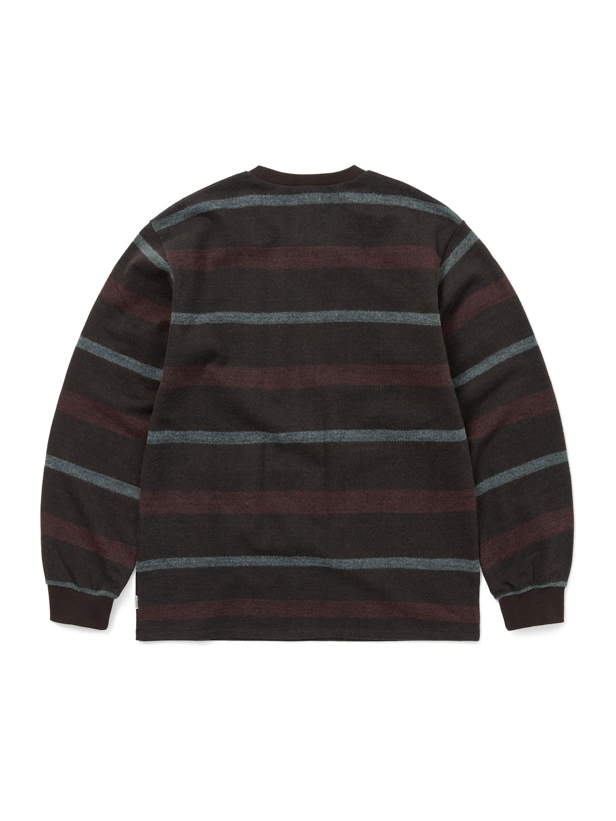 thisisneverthat - Brushed Striped L/S Tee (Brown) product image 4 | TRAB K-Fashion Australia