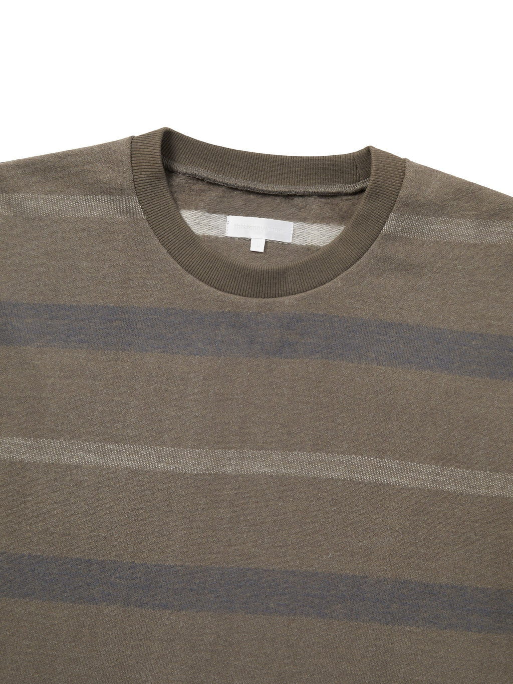 thisisneverthat - Brushed Striped L/S Tee (Olive) product image 2 | TRAB K-Fashion Australia
