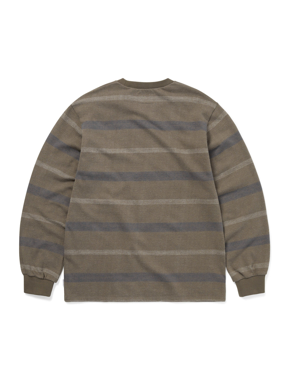 thisisneverthat - Brushed Striped L/S Tee (Olive) product image 4 | TRAB K-Fashion Australia