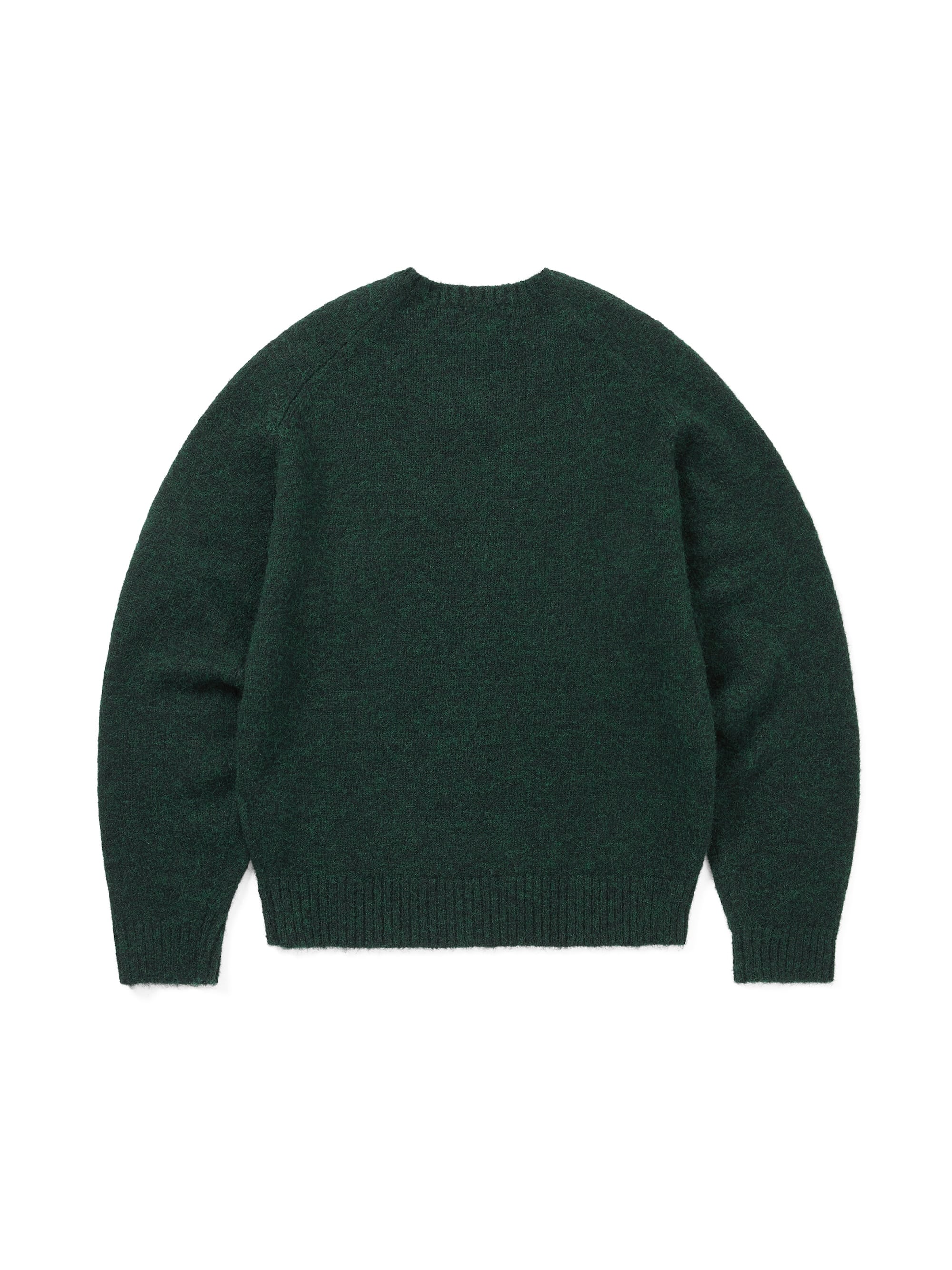 thisisneverthat - Brushed V Neck Knit Sweater (Green) product image 3 | TRAB K-Fashion Australia