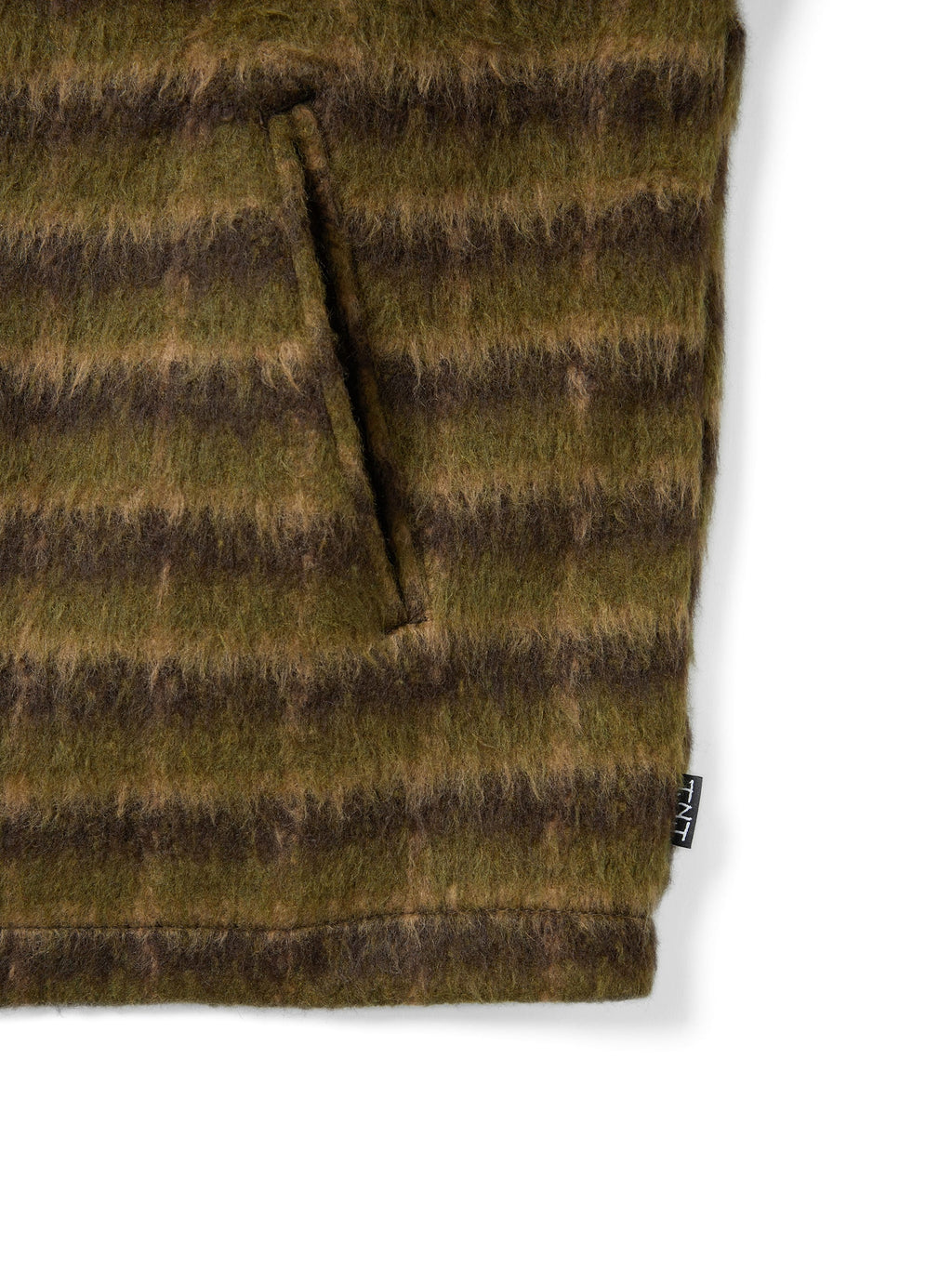 thisisneverthat - Brushed Wool Check Jacket (Dark Brown) product image 4 | TRAB K-Fashion Australia